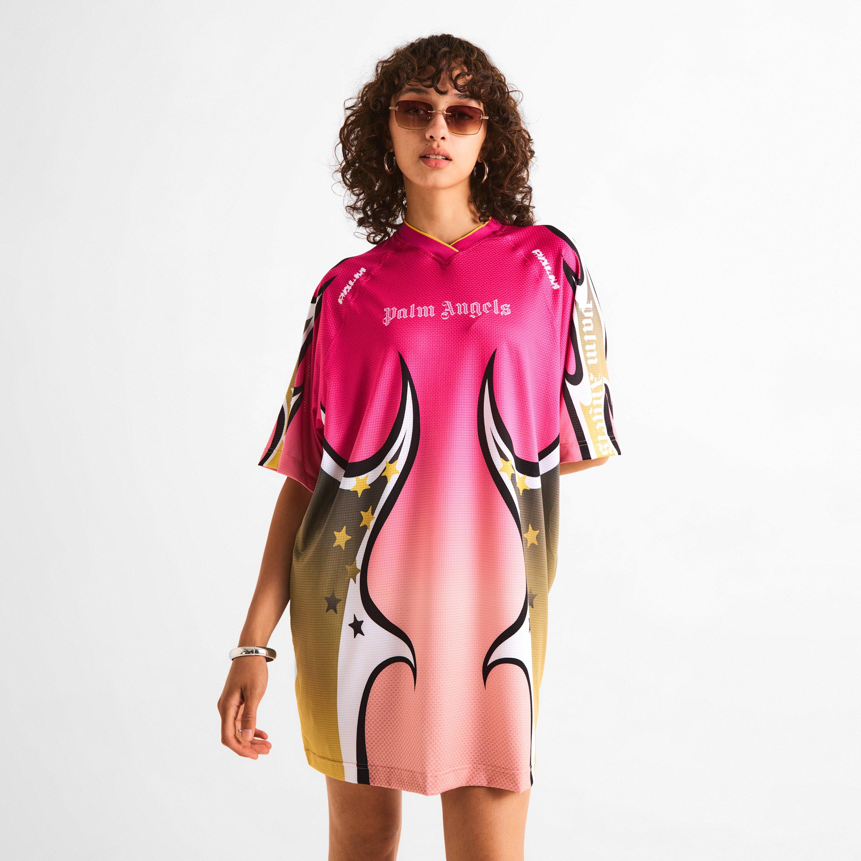 Pink - Palm Angels - Women's T-Shirt Dress - 3