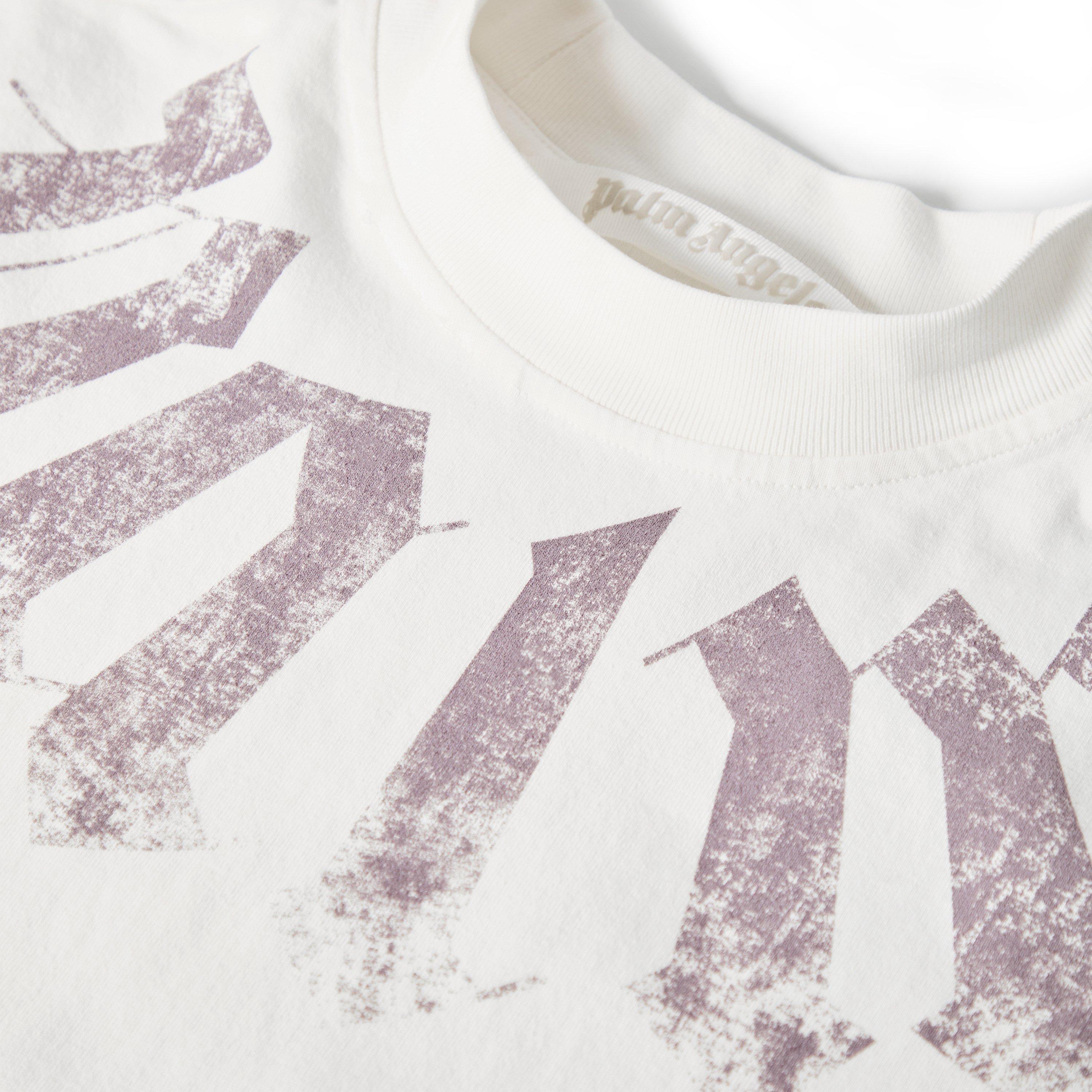 White - Palm Angels - Women's Oversized T-Shirt - 3