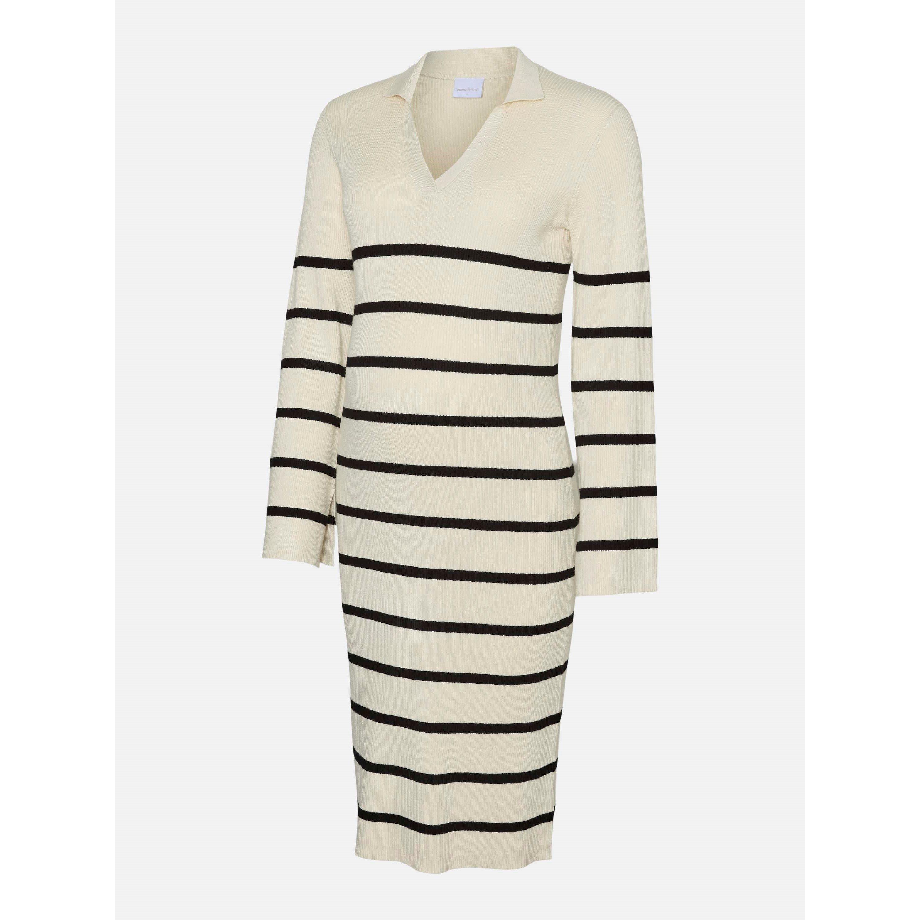 Mamalicious Women's Mama Mlisabell Maxi Dress - Birch - 8 (XS)