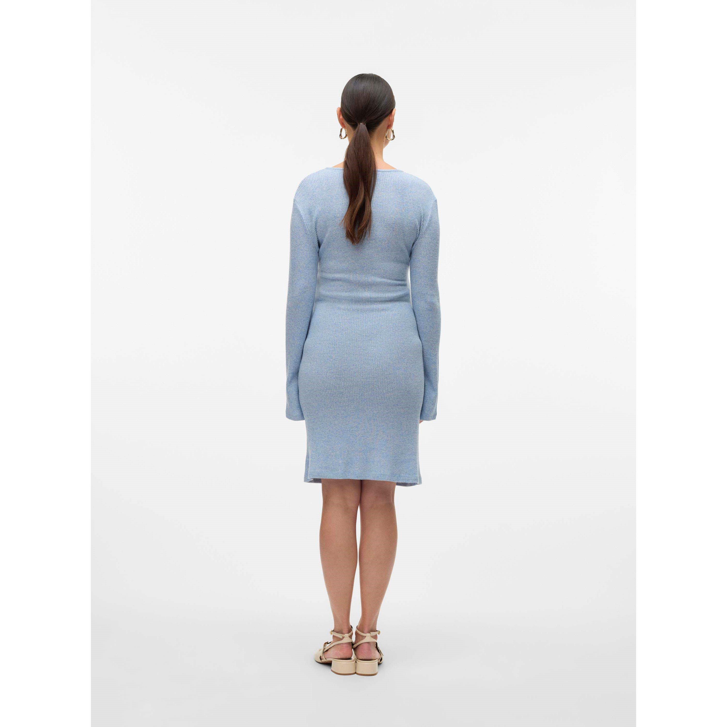 Copen Blue - Mamalicious - Mama Mlaniset Maxi Dress - 3