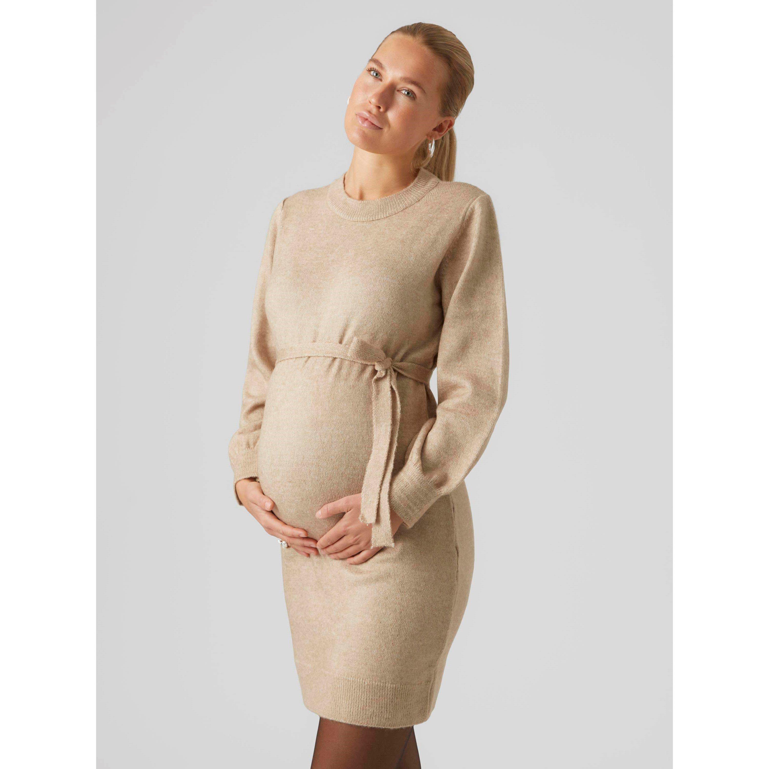 Natural Melange - Mamalicious - Mama Mini Dress - 2