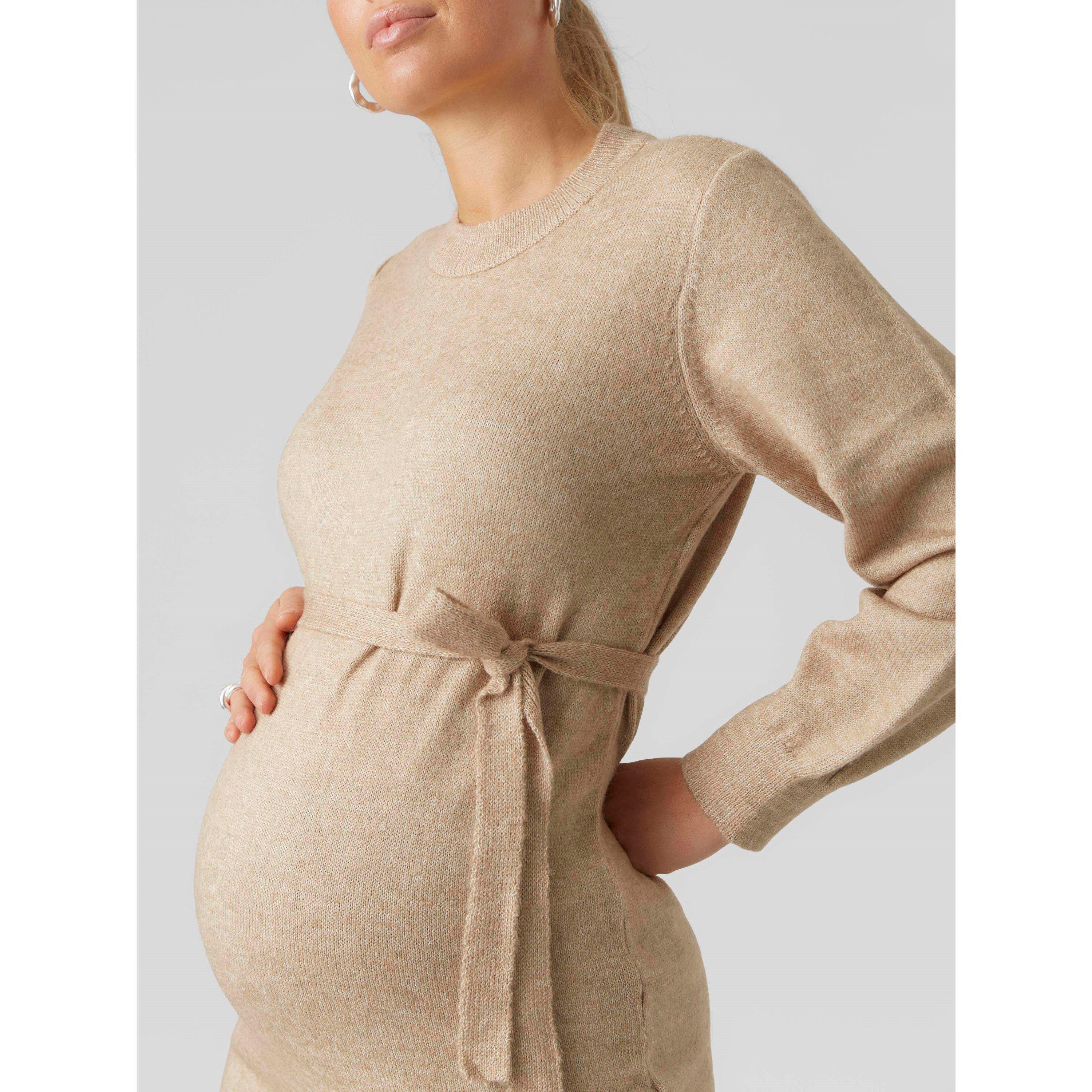 Natural Melange - Mamalicious - Mama Mini Dress - 4