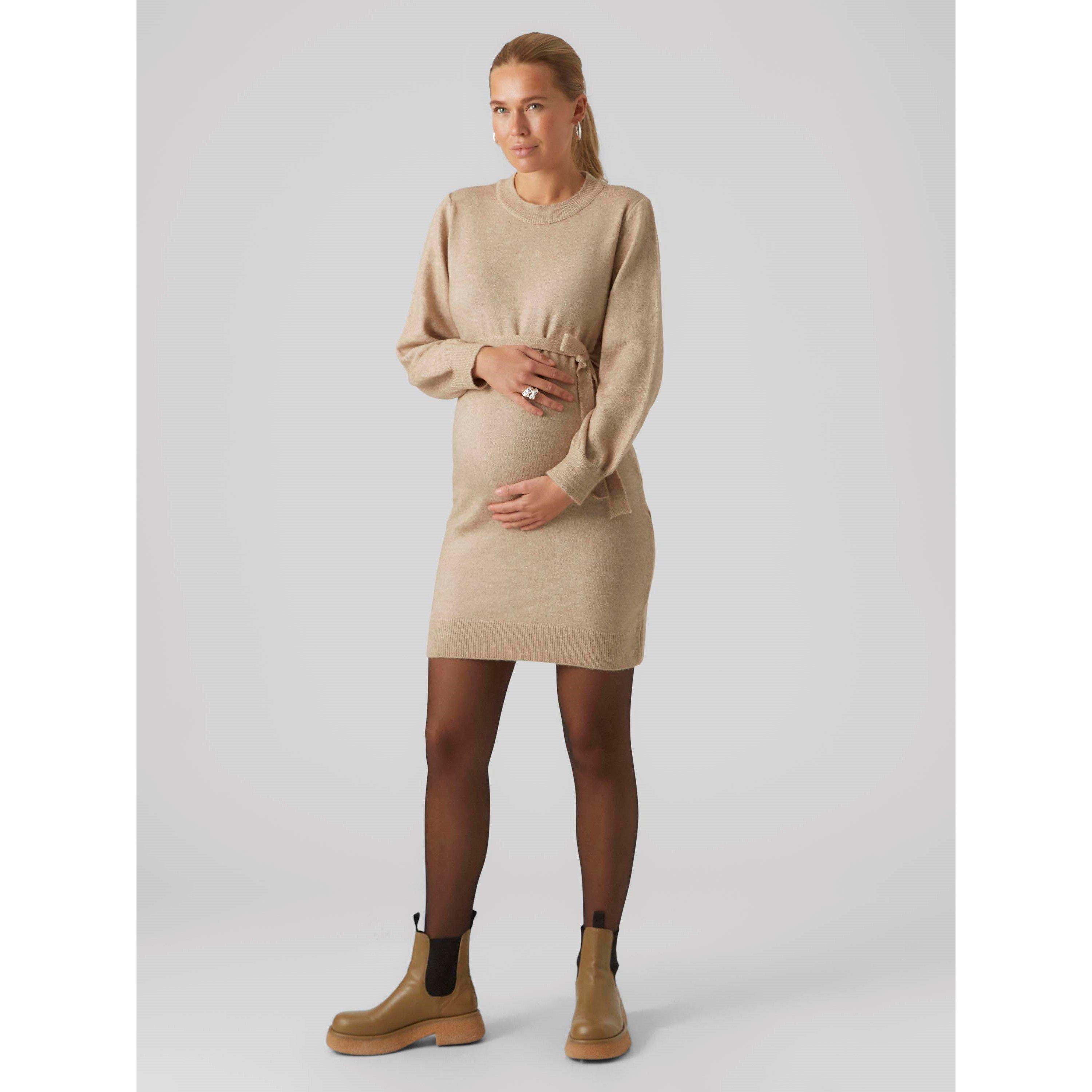 Natural Melange - Mamalicious - Mama Mini Dress - 5