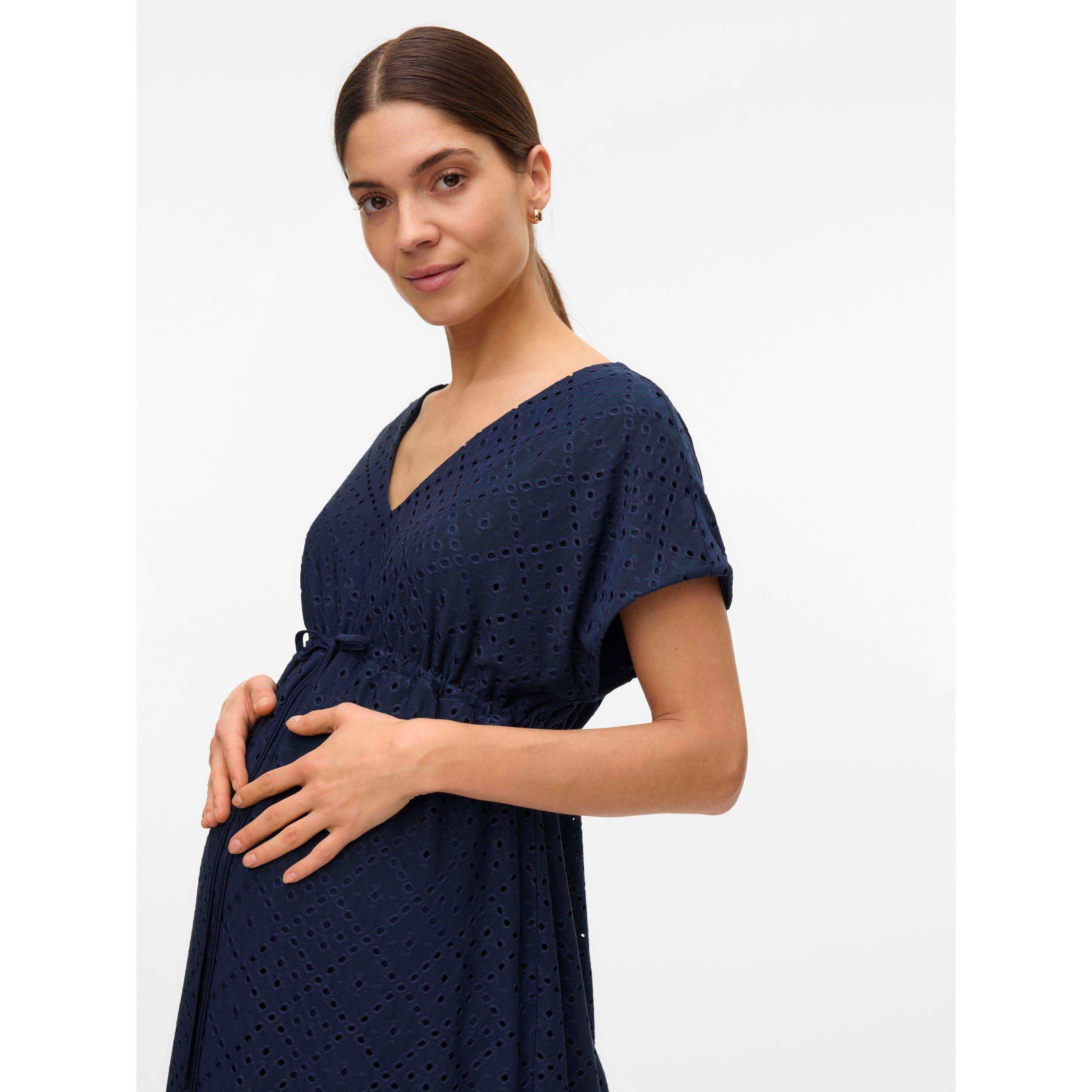 Navy Blazer - Mamalicious - Mama Tassa Mini Dress - 2