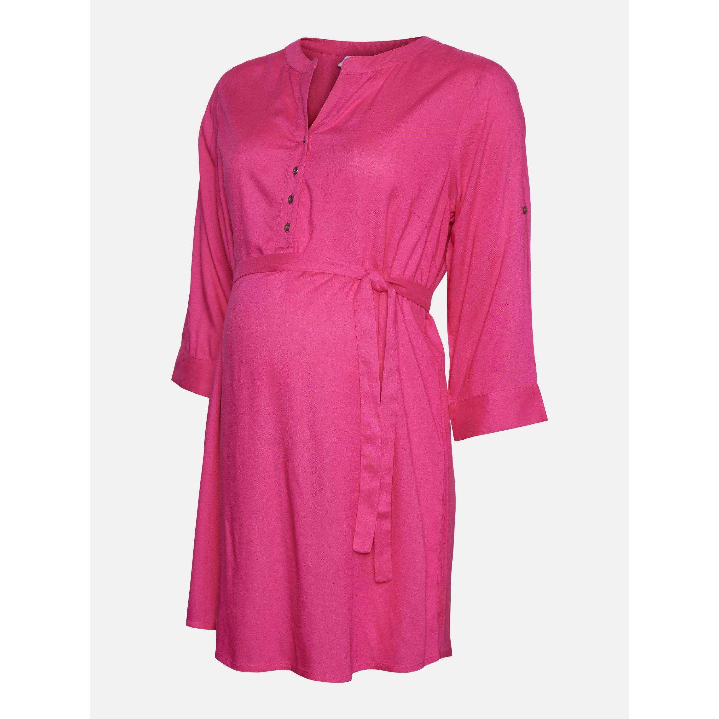 Mamalicious Women's Mama Mercy Tunic - Fuchsia Purple - 12 (M)