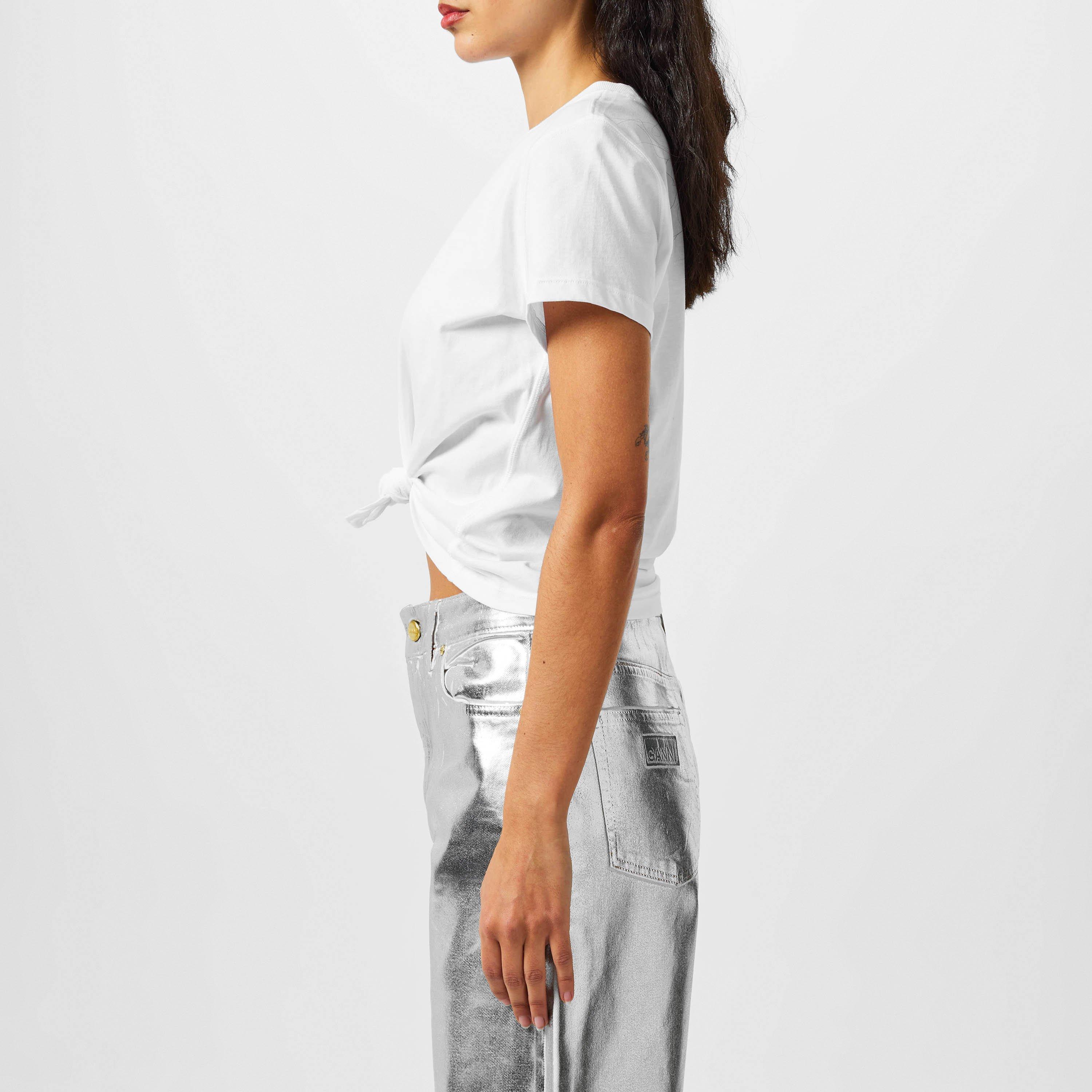 HVID - DKNY - Women's Stud Logo Oversized T-Shirt - 2