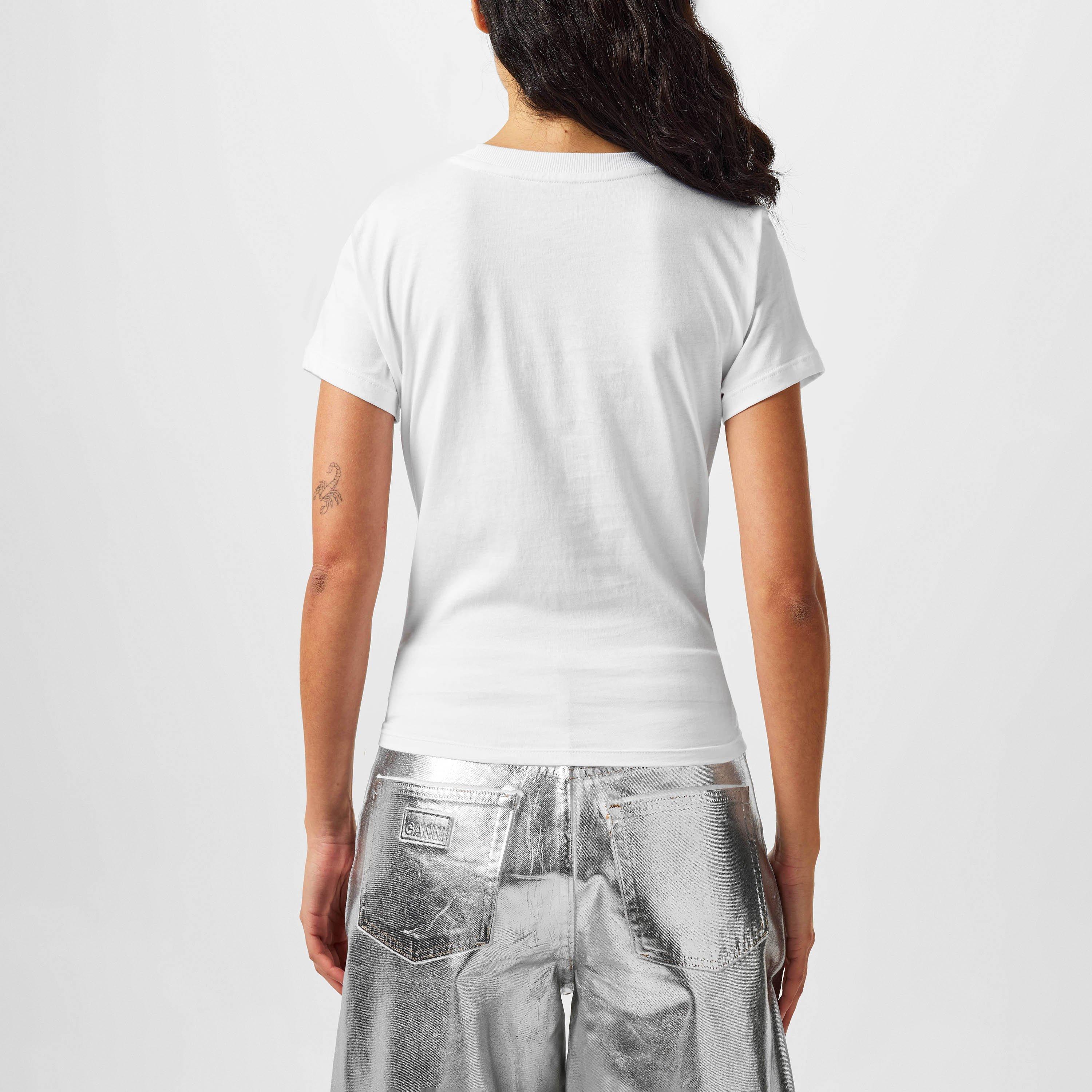 HVID - DKNY - Women's Stud Logo Oversized T-Shirt - 3