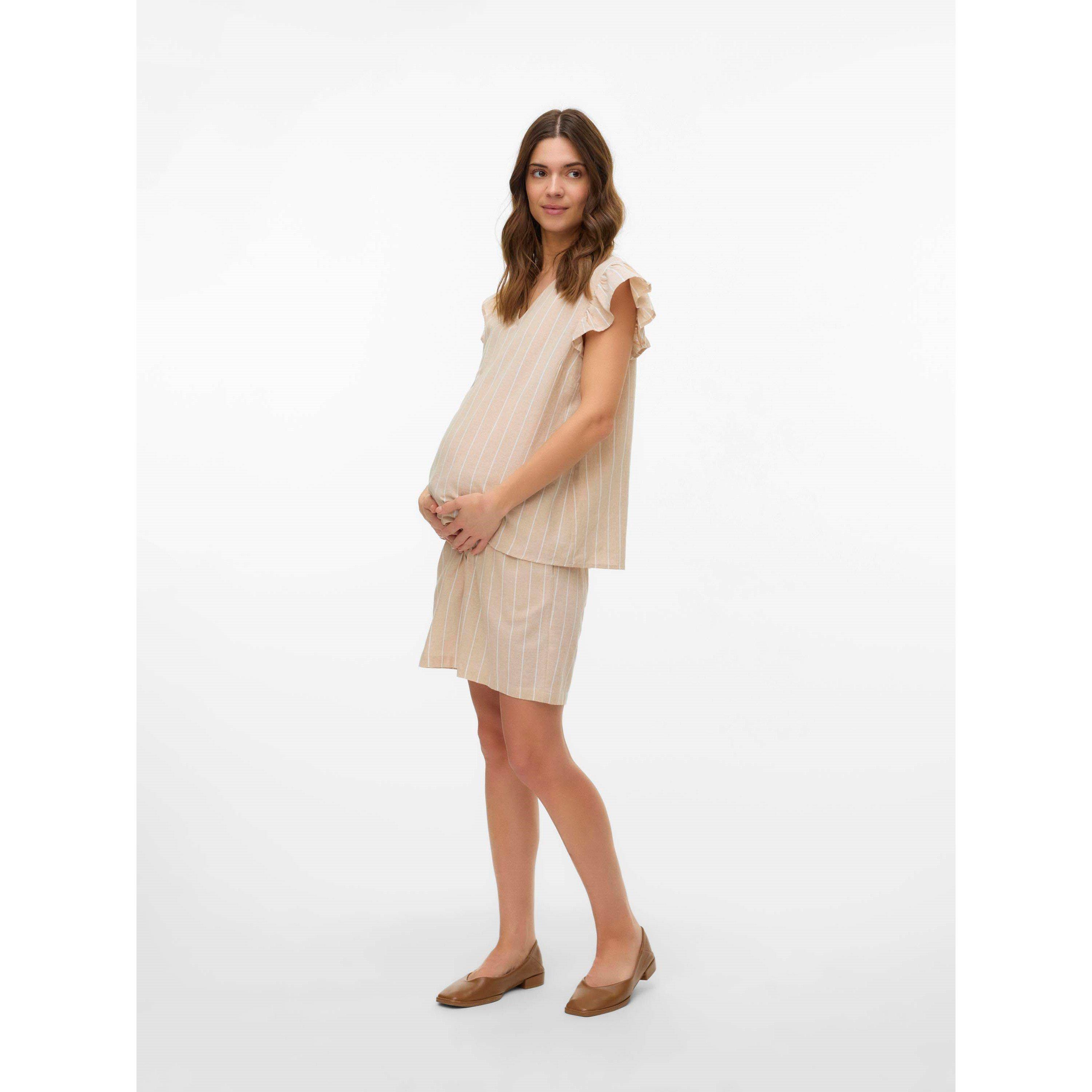 Humus - Mamalicious - Women's Mama Mlflrns Cap T-Shirt - 6