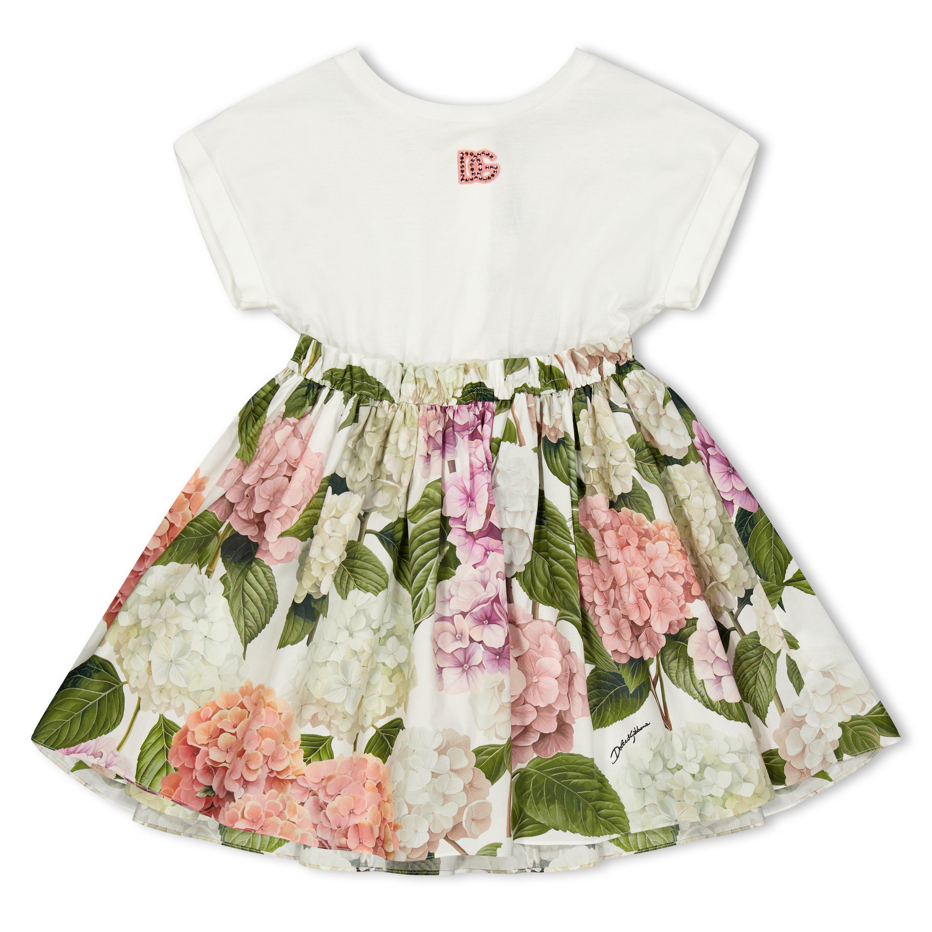 Dolce and Gabbana DG T-Shirt Drss Jn61 - Pink S9000 - Size 4Y