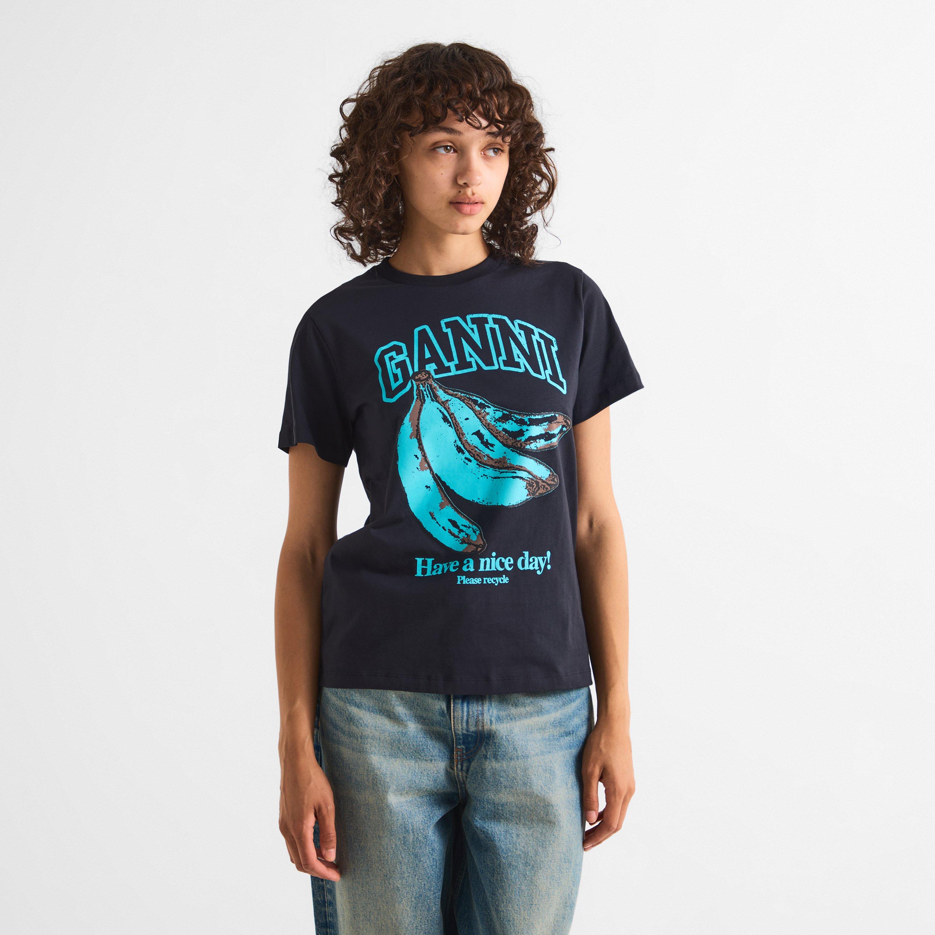 Phantom - Ganni - Women's Basic Cotton T-Shirt - 3