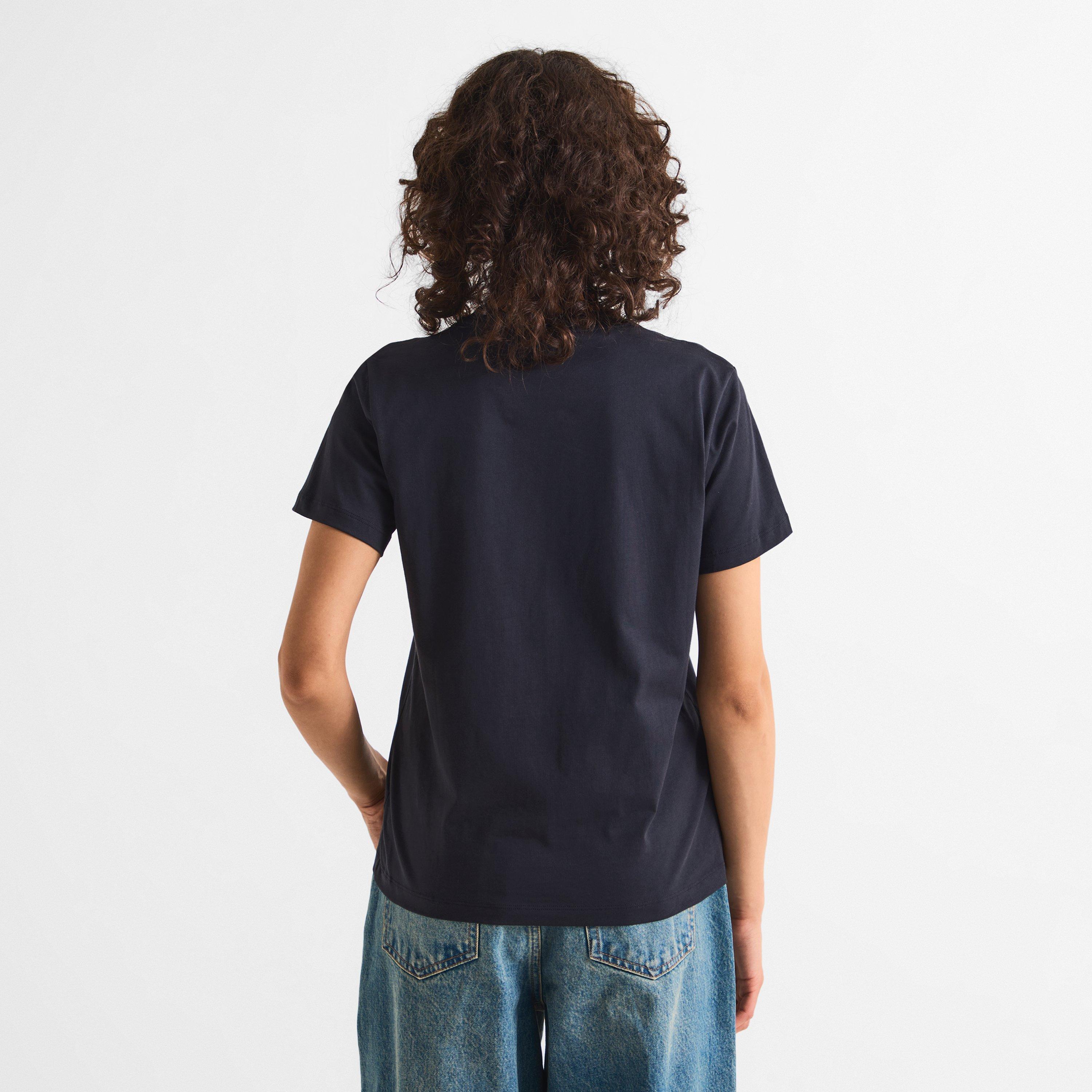 Phantom - Ganni - Women's Basic Cotton T-Shirt - 4