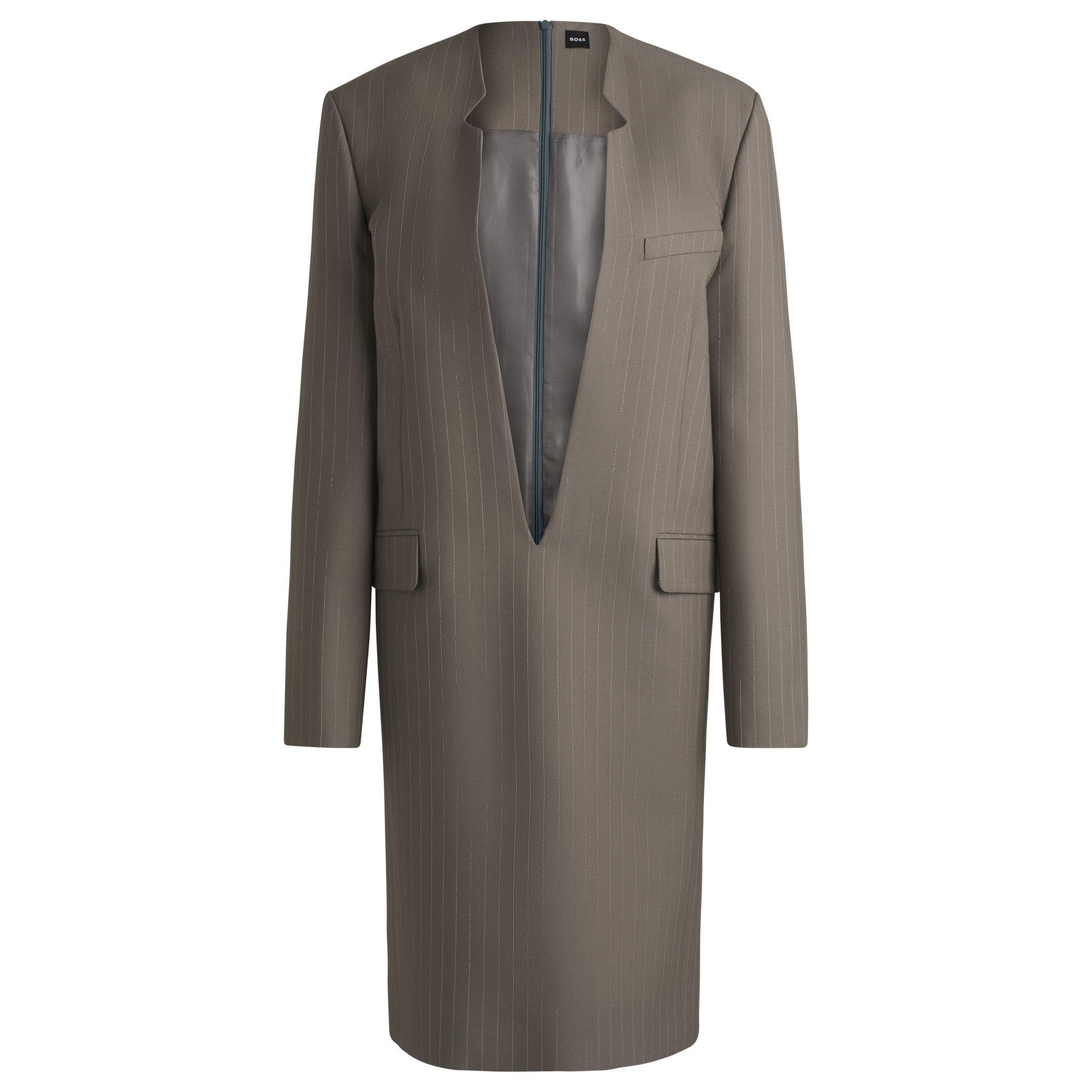 Open Grey - Boss - Women's Davee T-Shirt Dress - 1