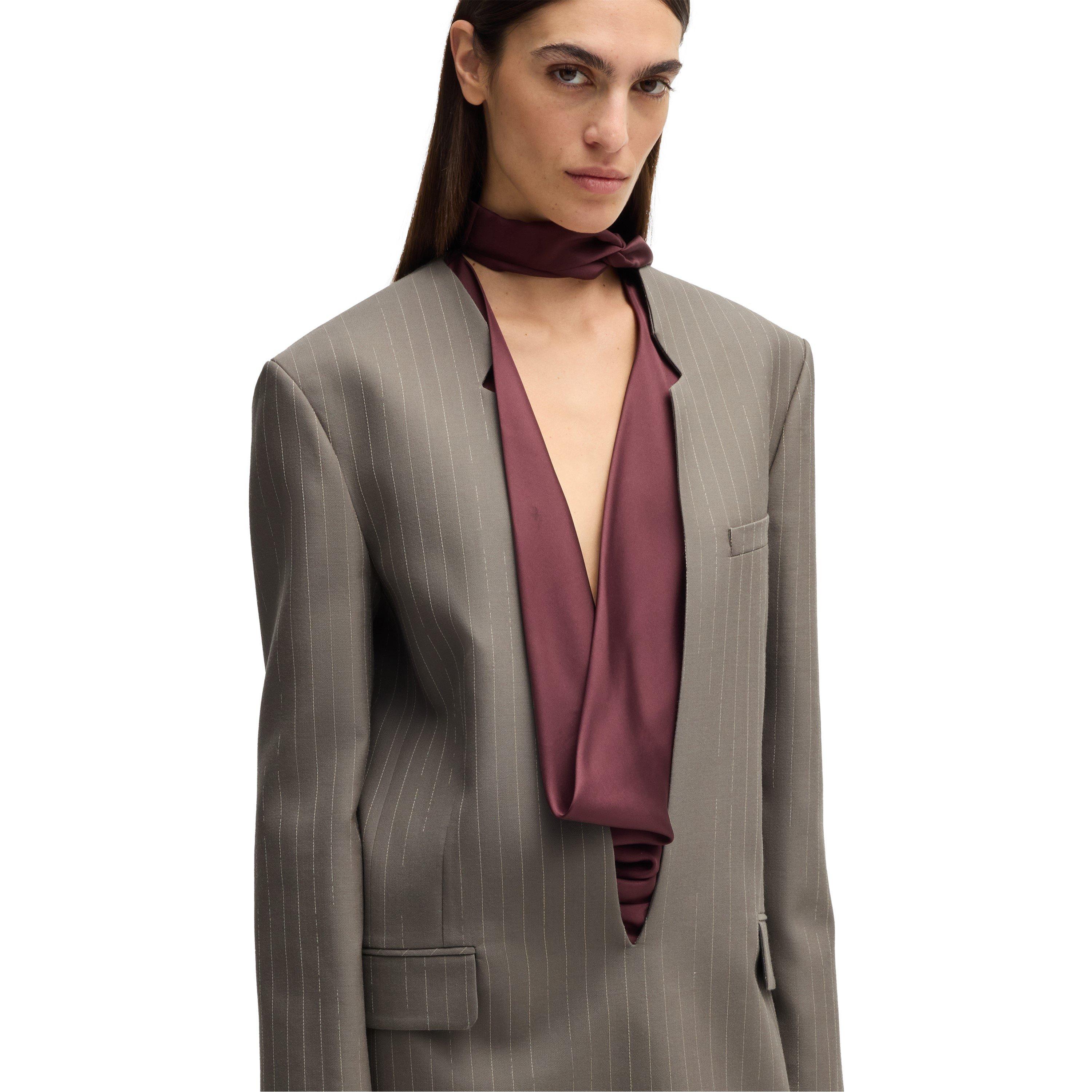 Open Grey - Boss - Women's Davee T-Shirt Dress - 4