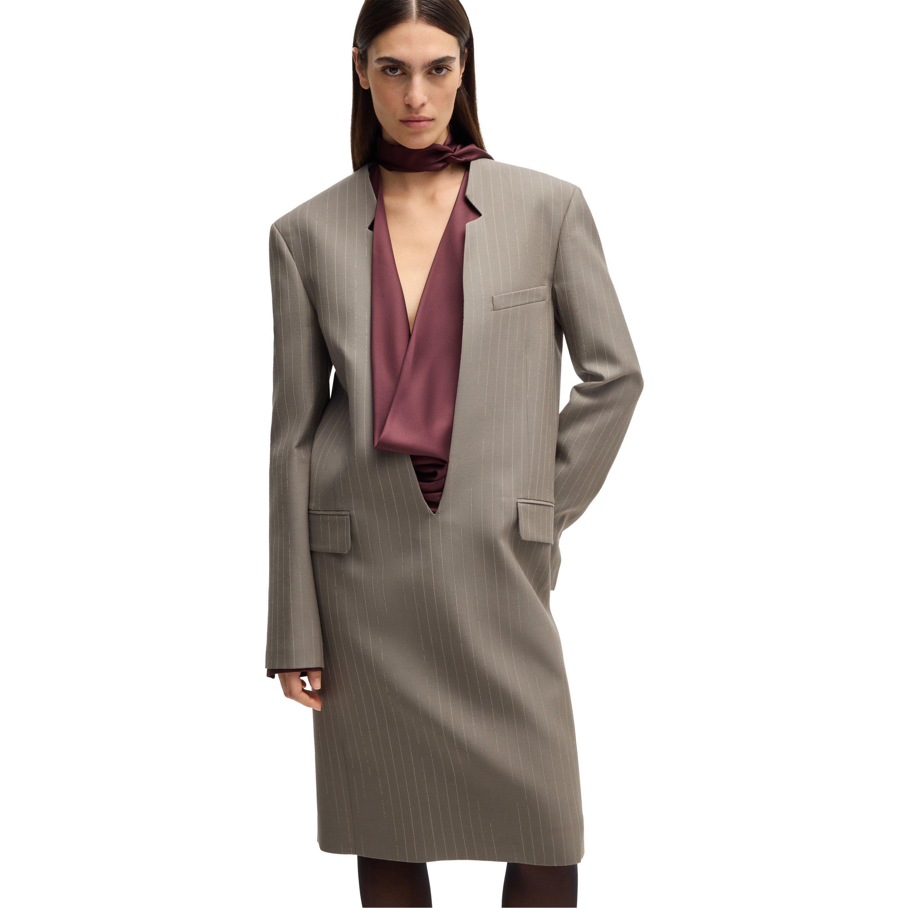 Open Grey - Boss - Women's Davee T-Shirt Dress - 5