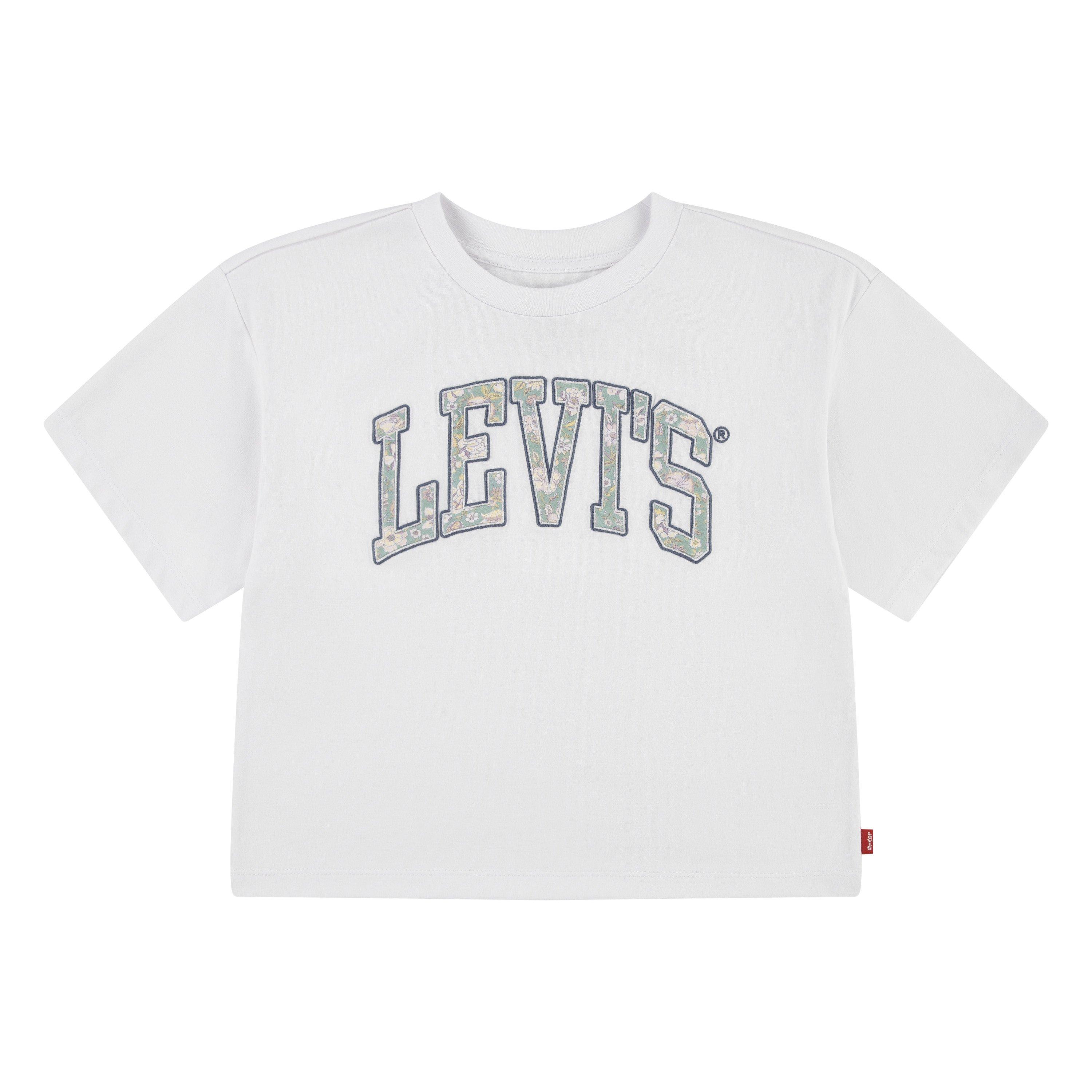 Levis Kids' Floral Logo Crop Top