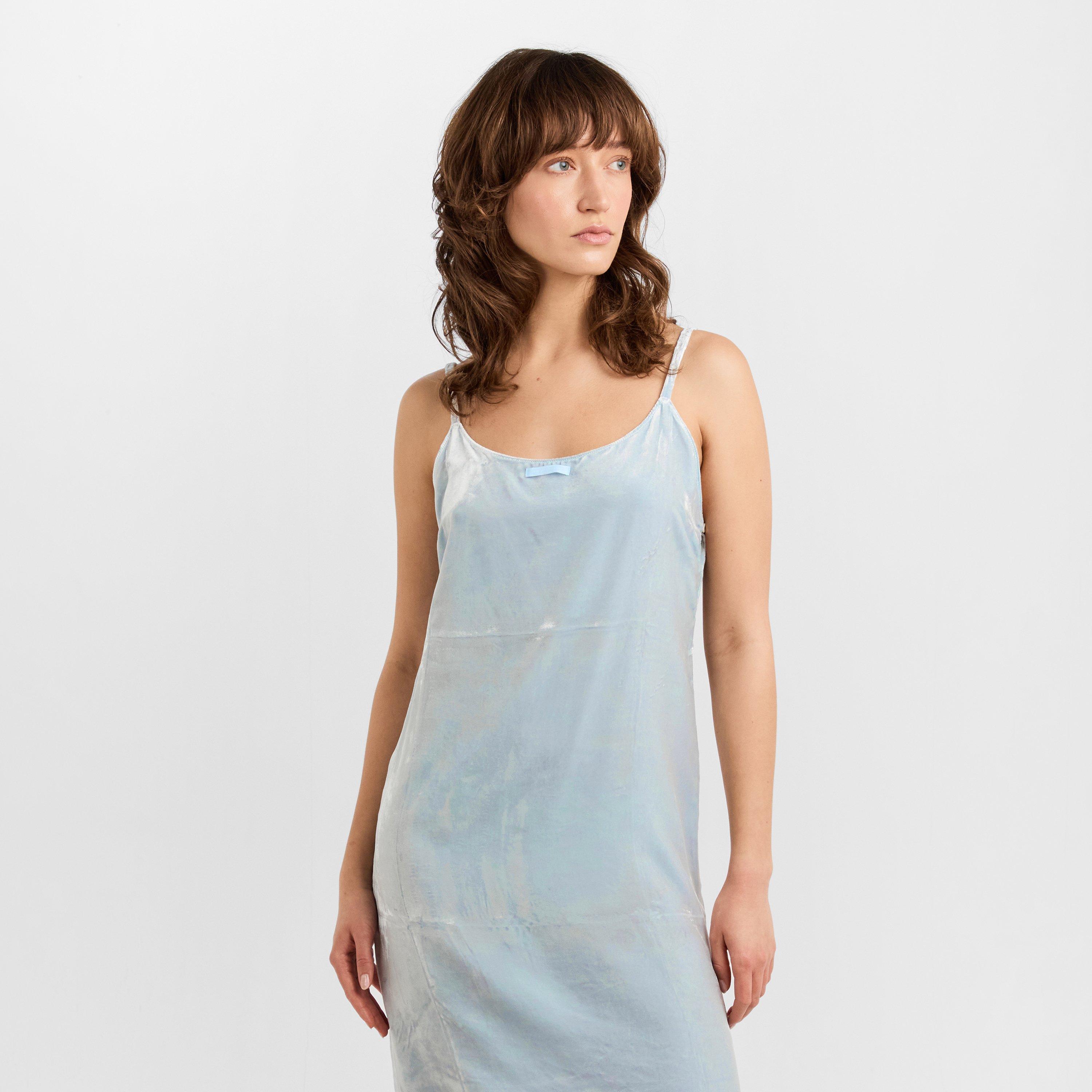 Astro - Prada - Womens Velvet Slip Dress - 2