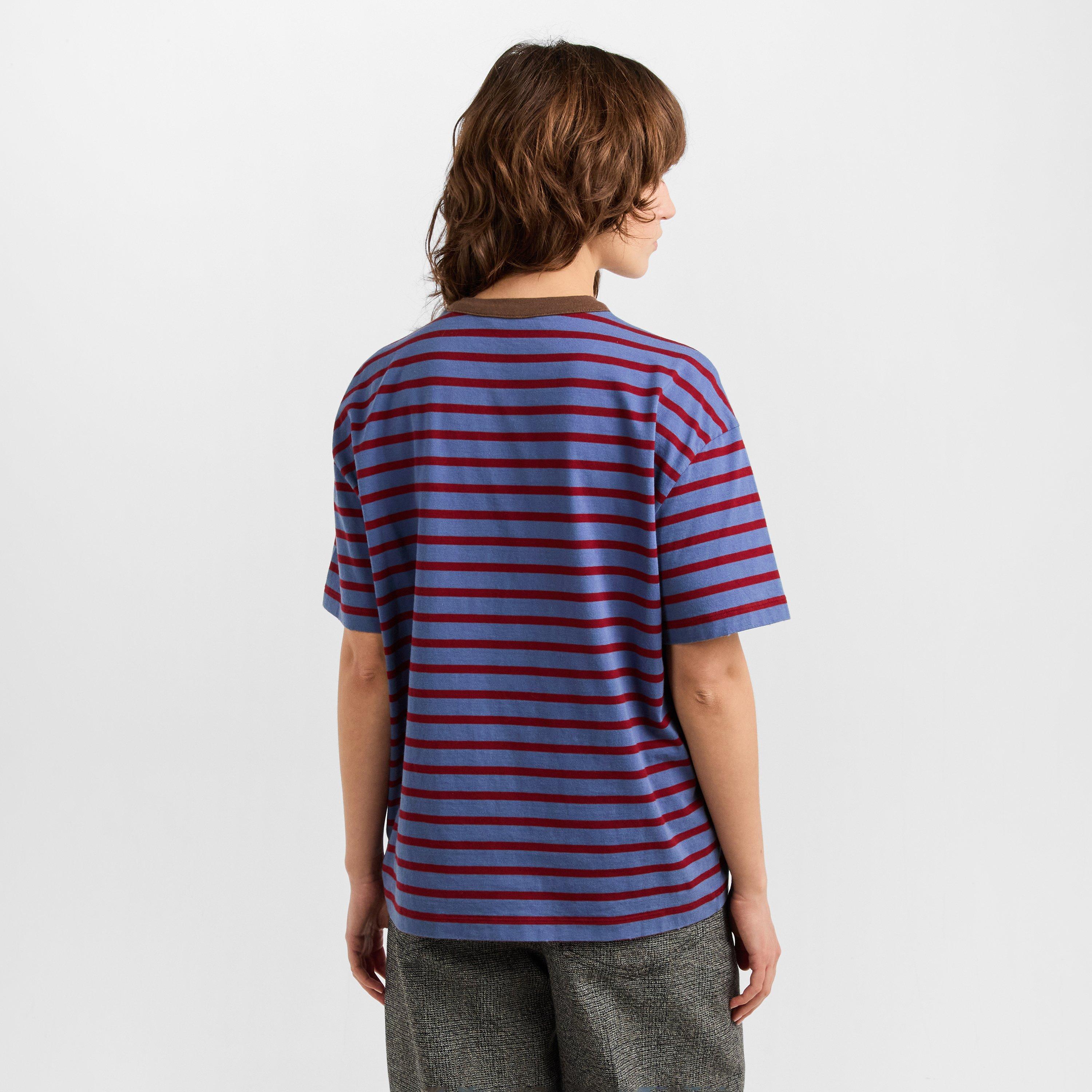 Avio Amaranto - Prada - Prada Stripe T-Shirt Ld62 - 4