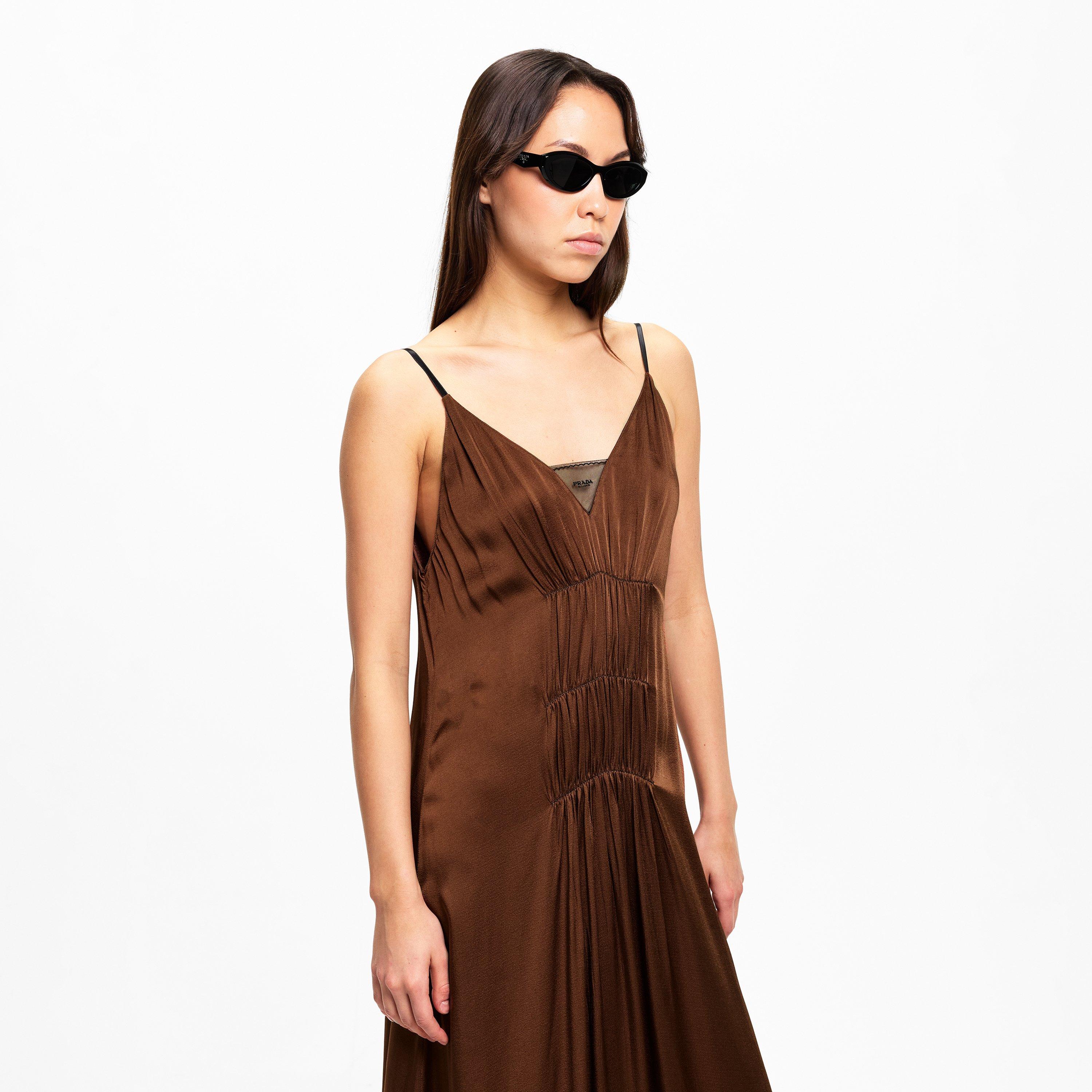 Tabacco - Prada - Women's Slip Dress - 3
