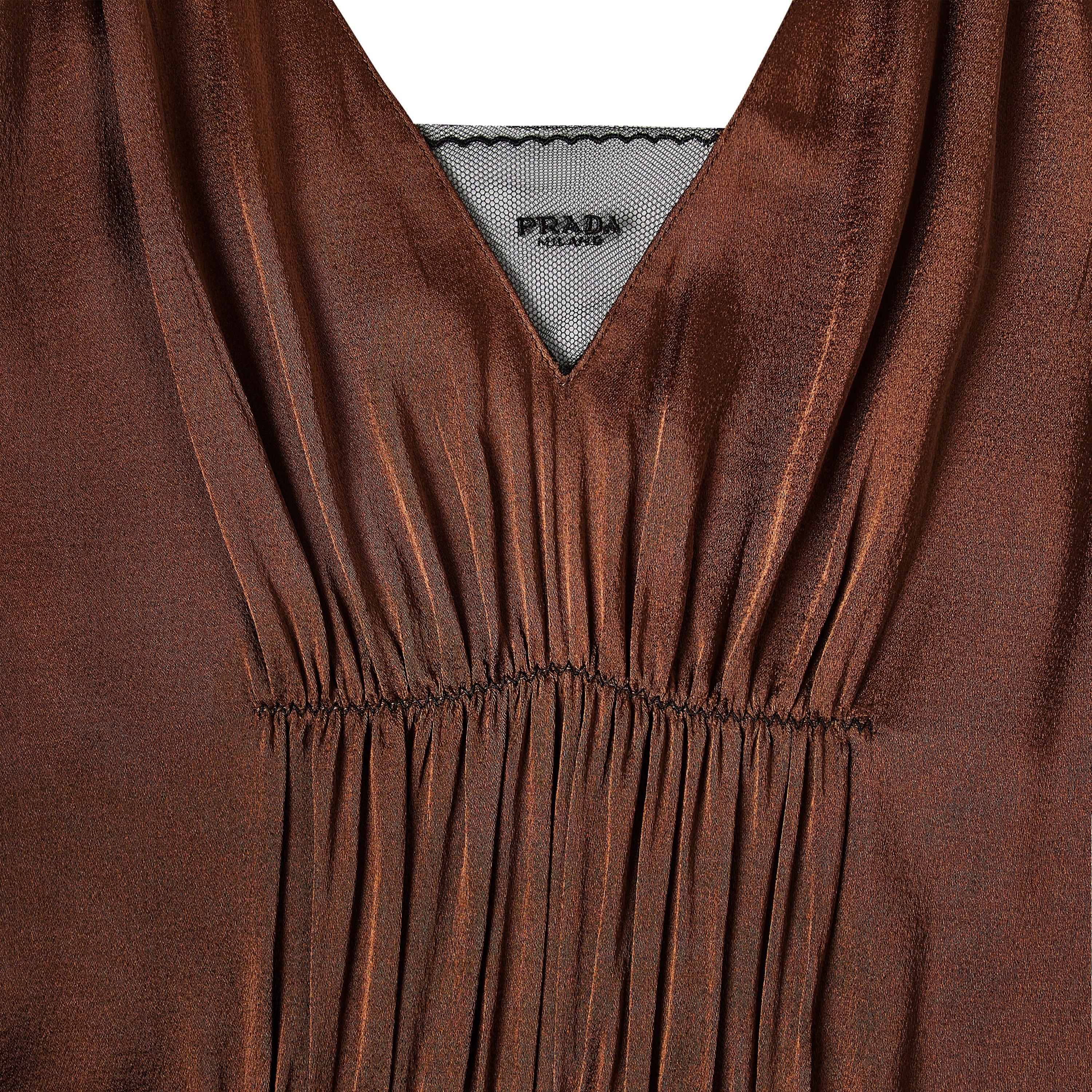 Tabacco - Prada - Women's Slip Dress - 5