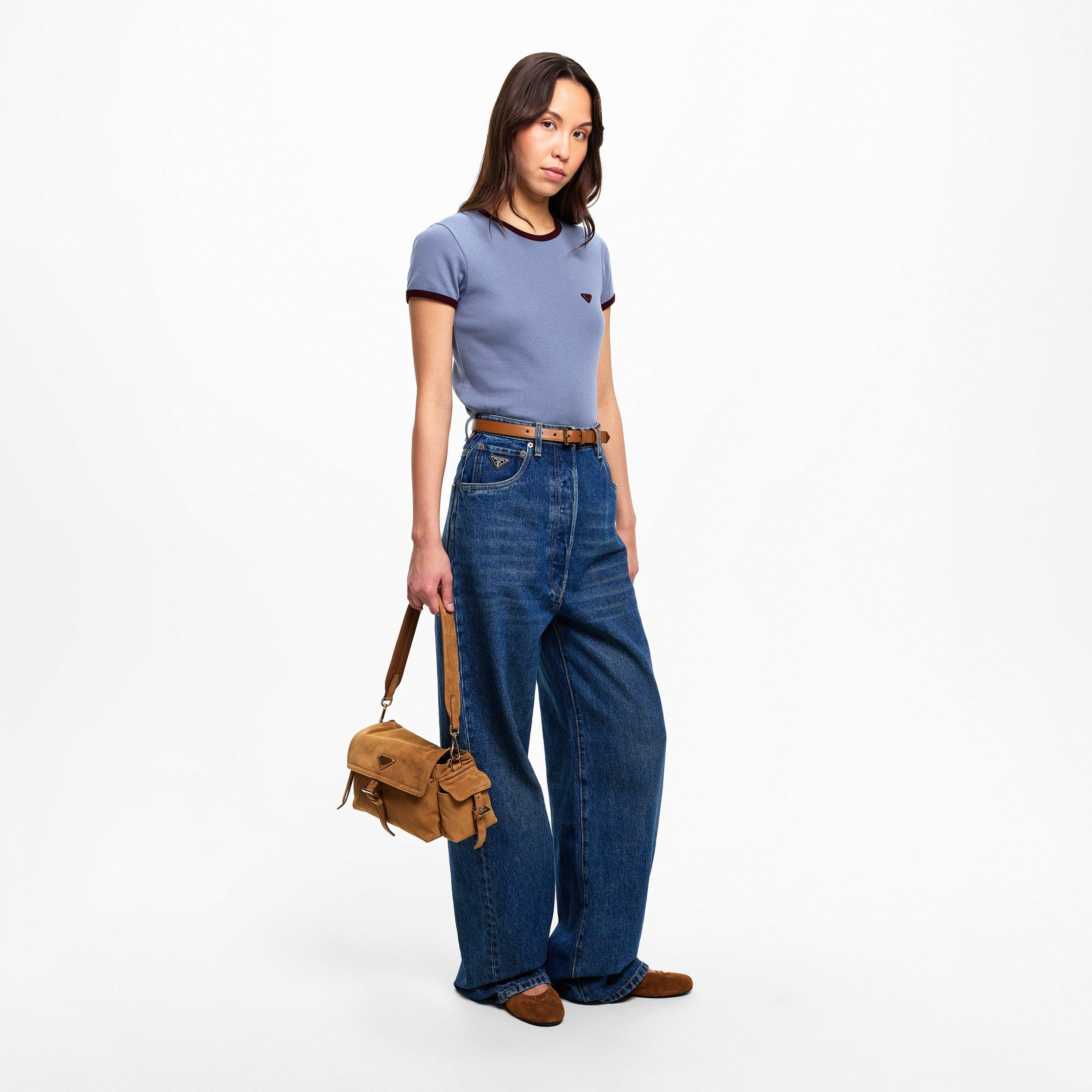 Avio/Bord - Prada - Women's Washed T-Shirt - 6