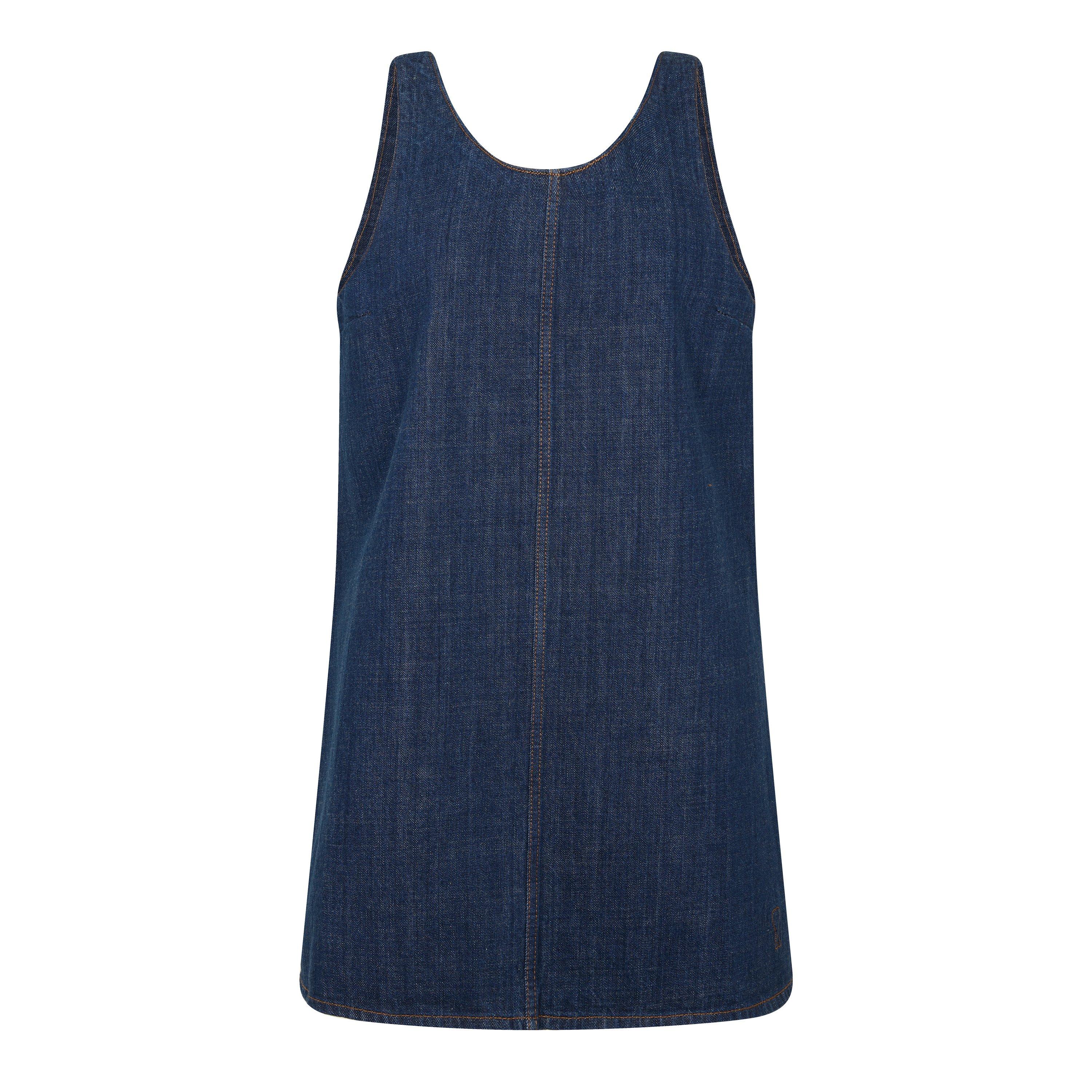 INDIGO - Ami Paris - Women's Denim Mini Dress - 1