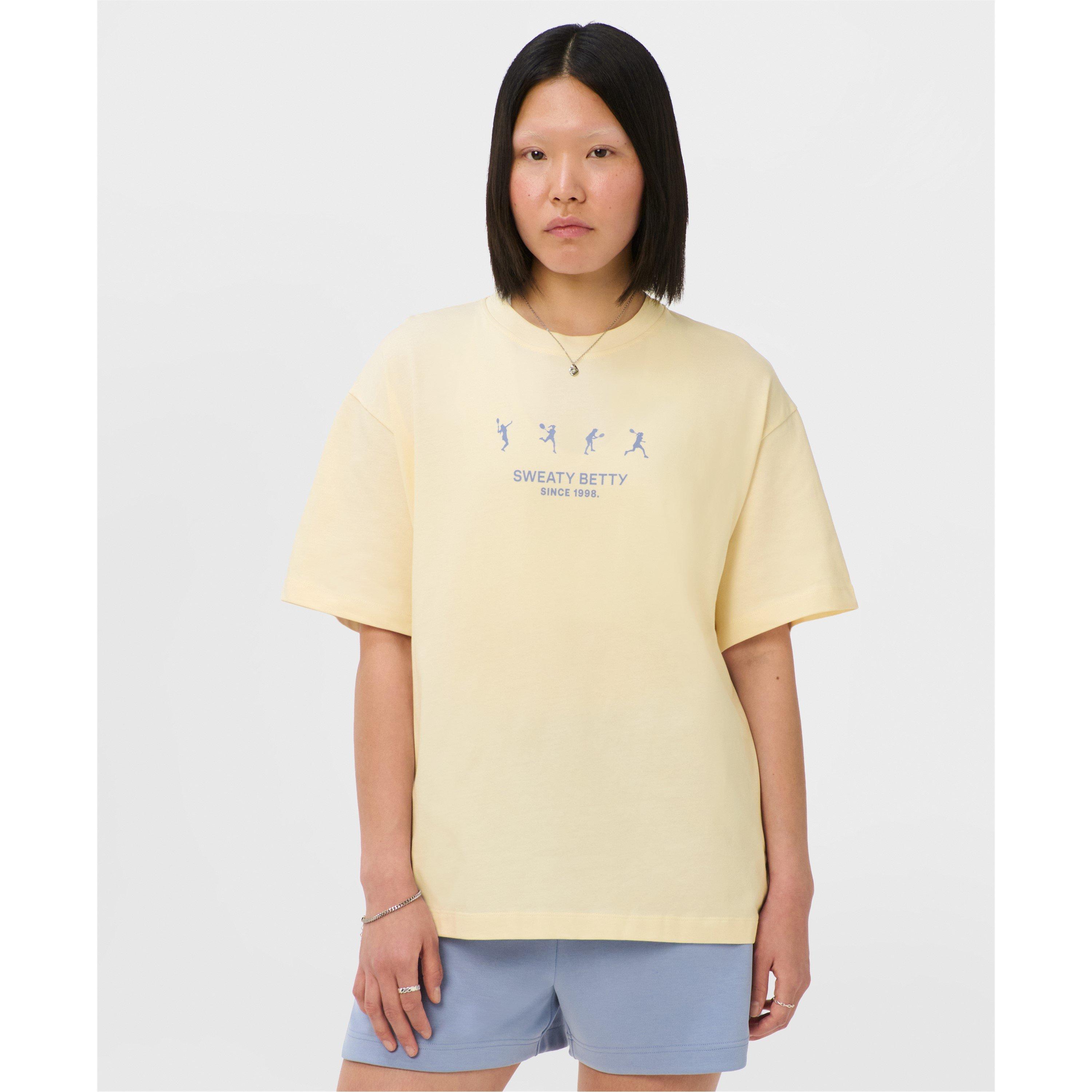 Blue - Sweaty Betty - SB Tennis T-Shirt Ld63 - 3