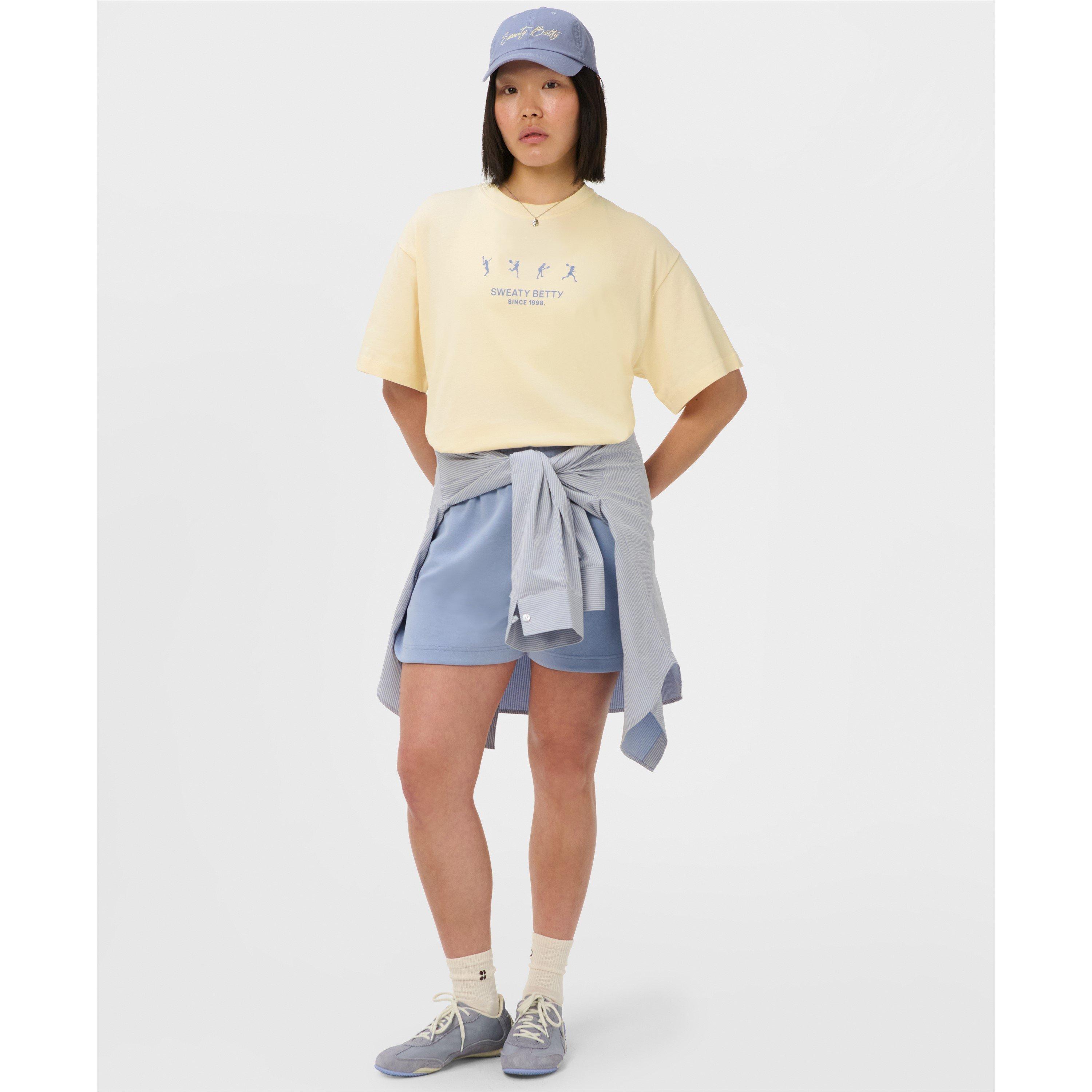 Blue - Sweaty Betty - SB Tennis T-Shirt Ld63 - 6