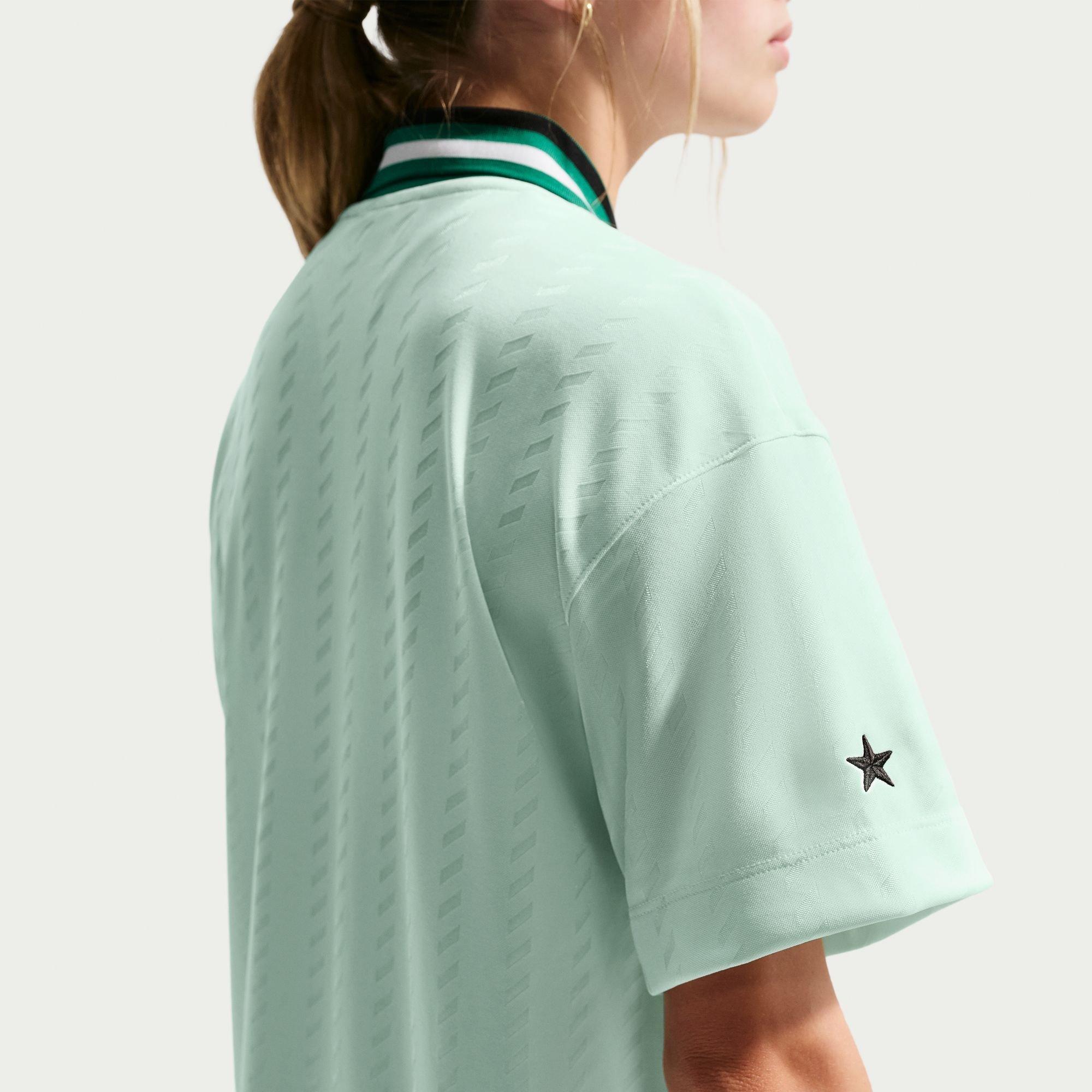 Green/Malchite - Nike - Kids' Jersey T-Shirt Dress - 2