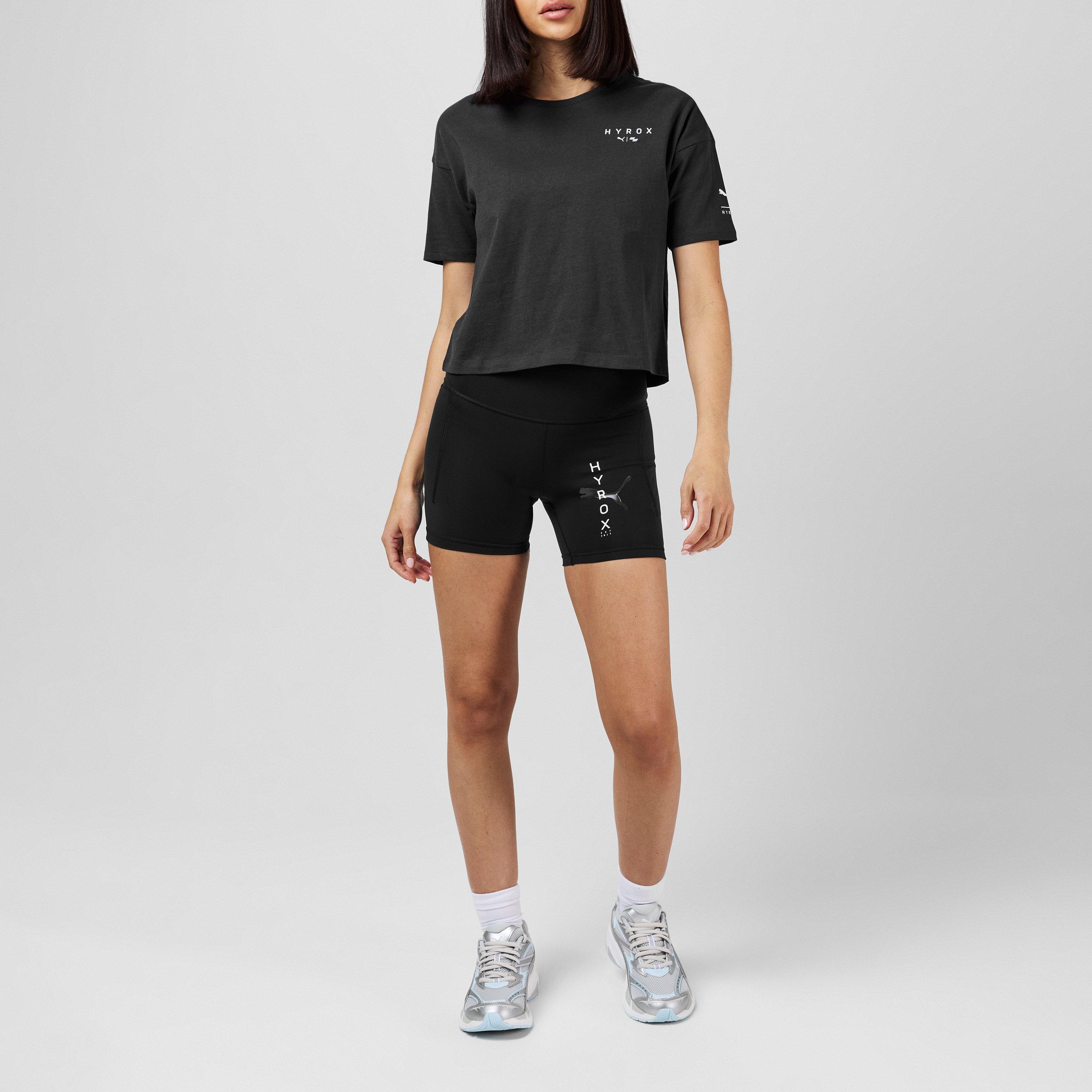Puma Black - Puma - x HYROX World Cropped T-shirt Adults - 4