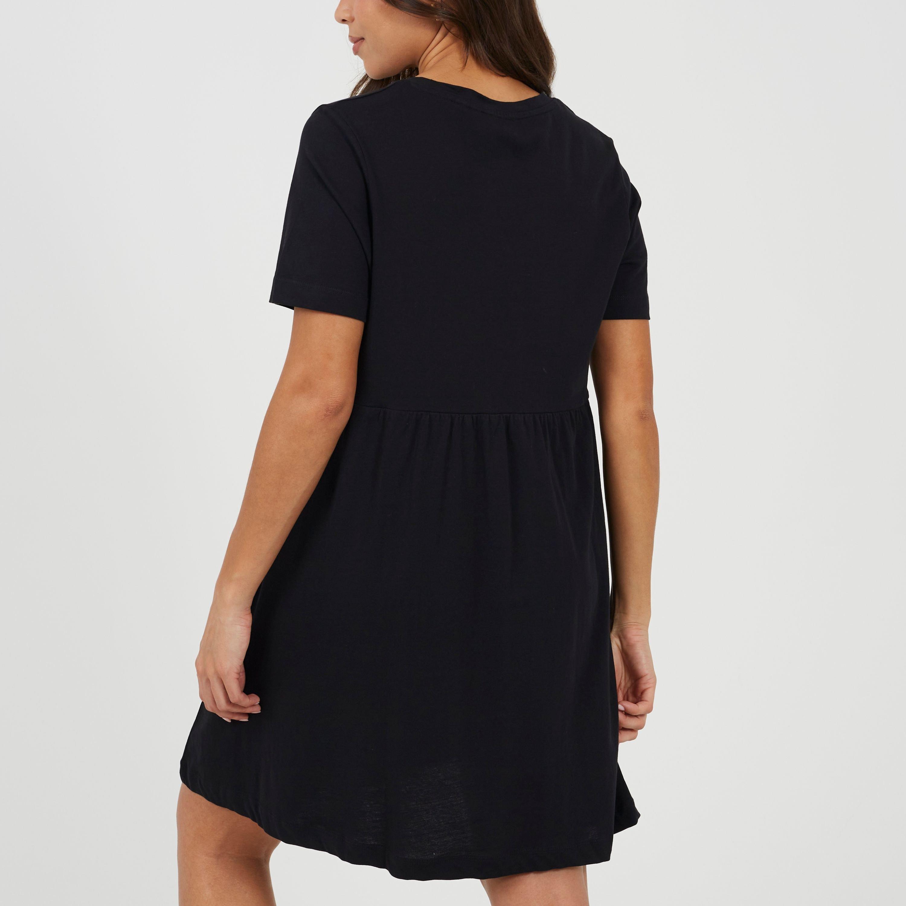 Schwarz - Brave Soul - Smock Dress Ld99 - 2