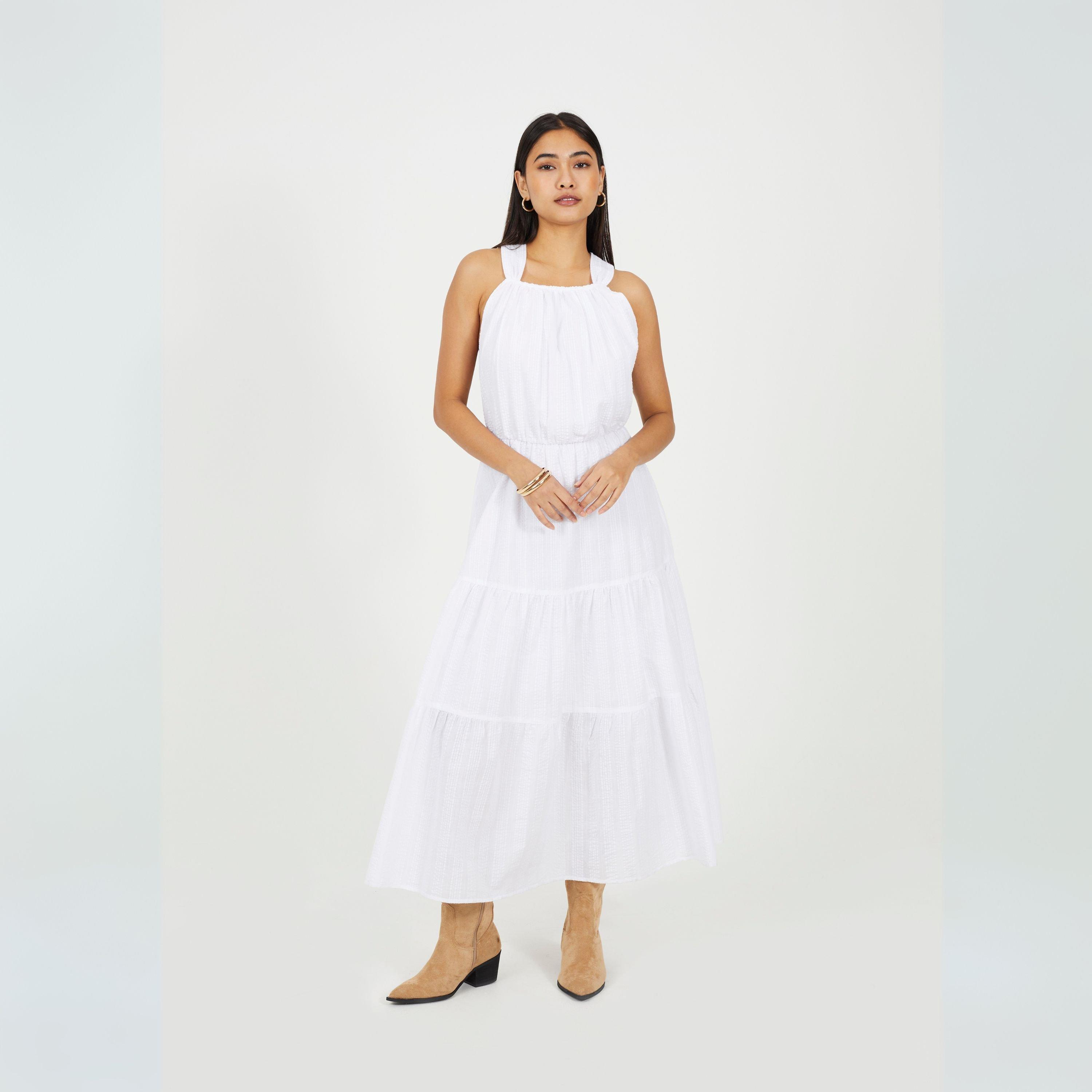 Weiß - Brave Soul - Slvlss Dress Ld99 - 4