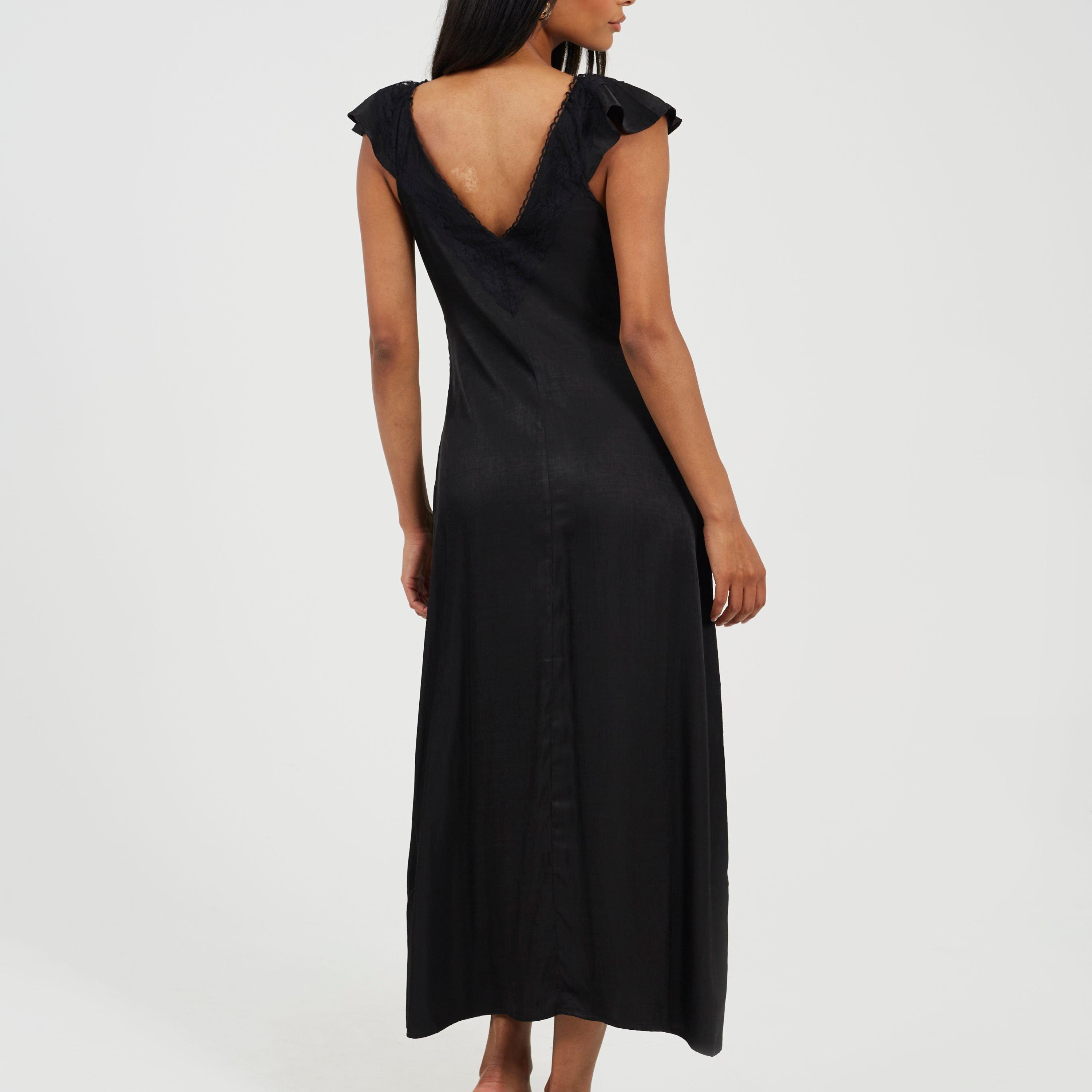 Preto - Brave Soul - V-Neck Dress Ld99 - 2