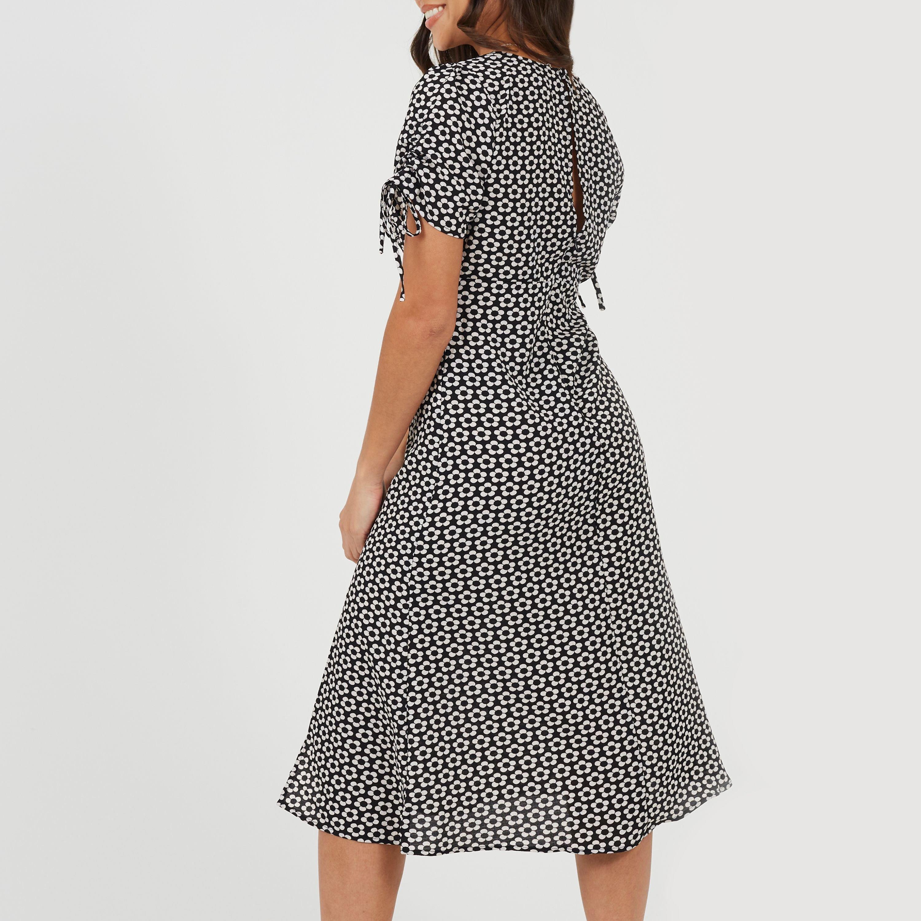 Black/White - Brave Soul - SSlv Dress Ld99 - 2