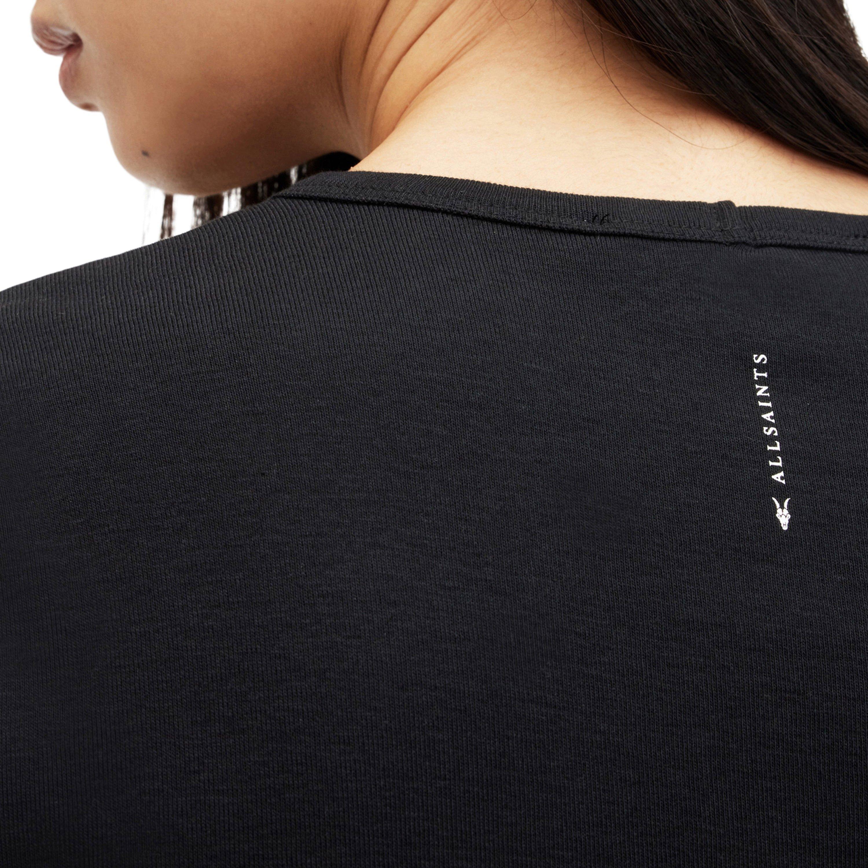 Black - AllSaints - Women's All Stevie Slim Fit T-Shirt - 6