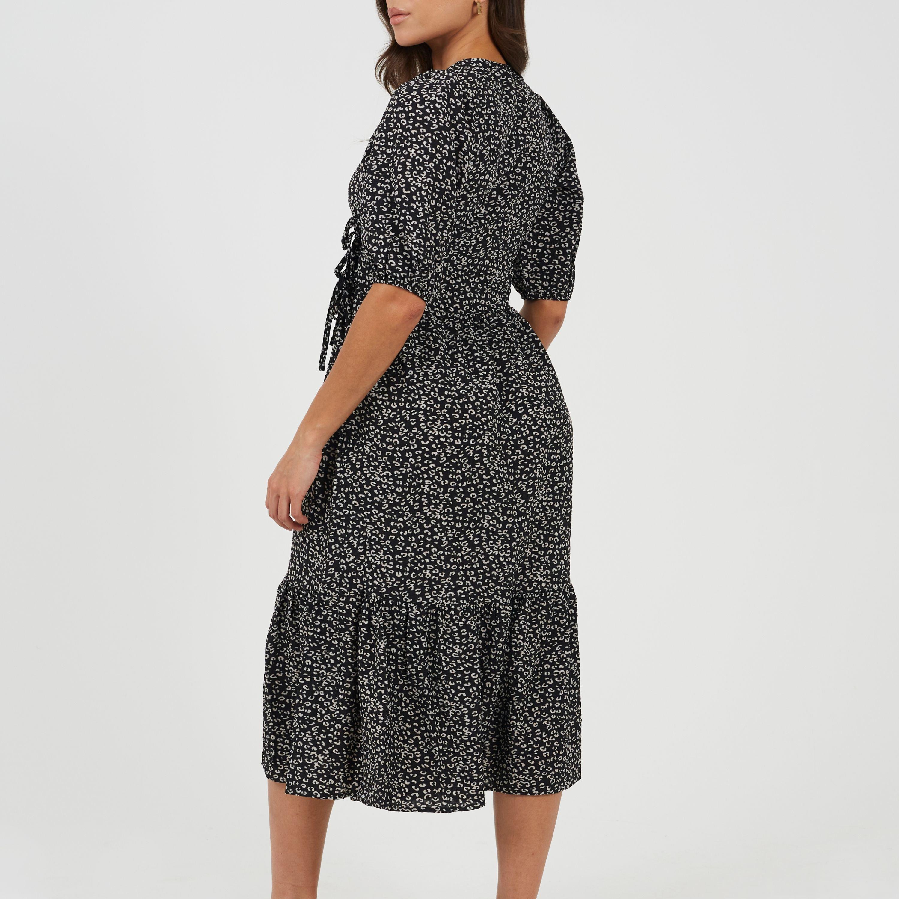 Black/White - Brave Soul - V-Neck Dress Ld99 - 2