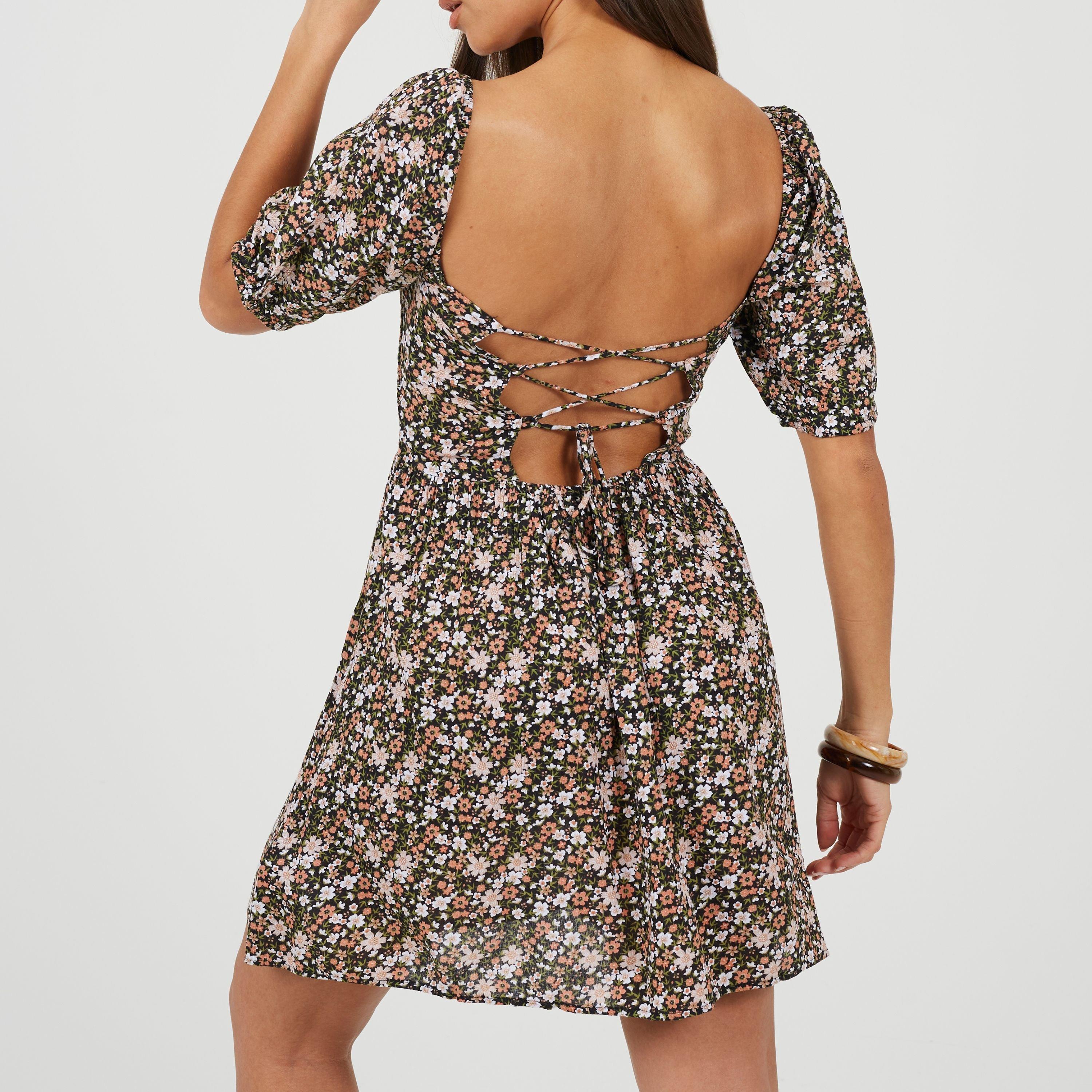 Pink Floral - Brave Soul - Puff Slv Drs Ld99 - 2