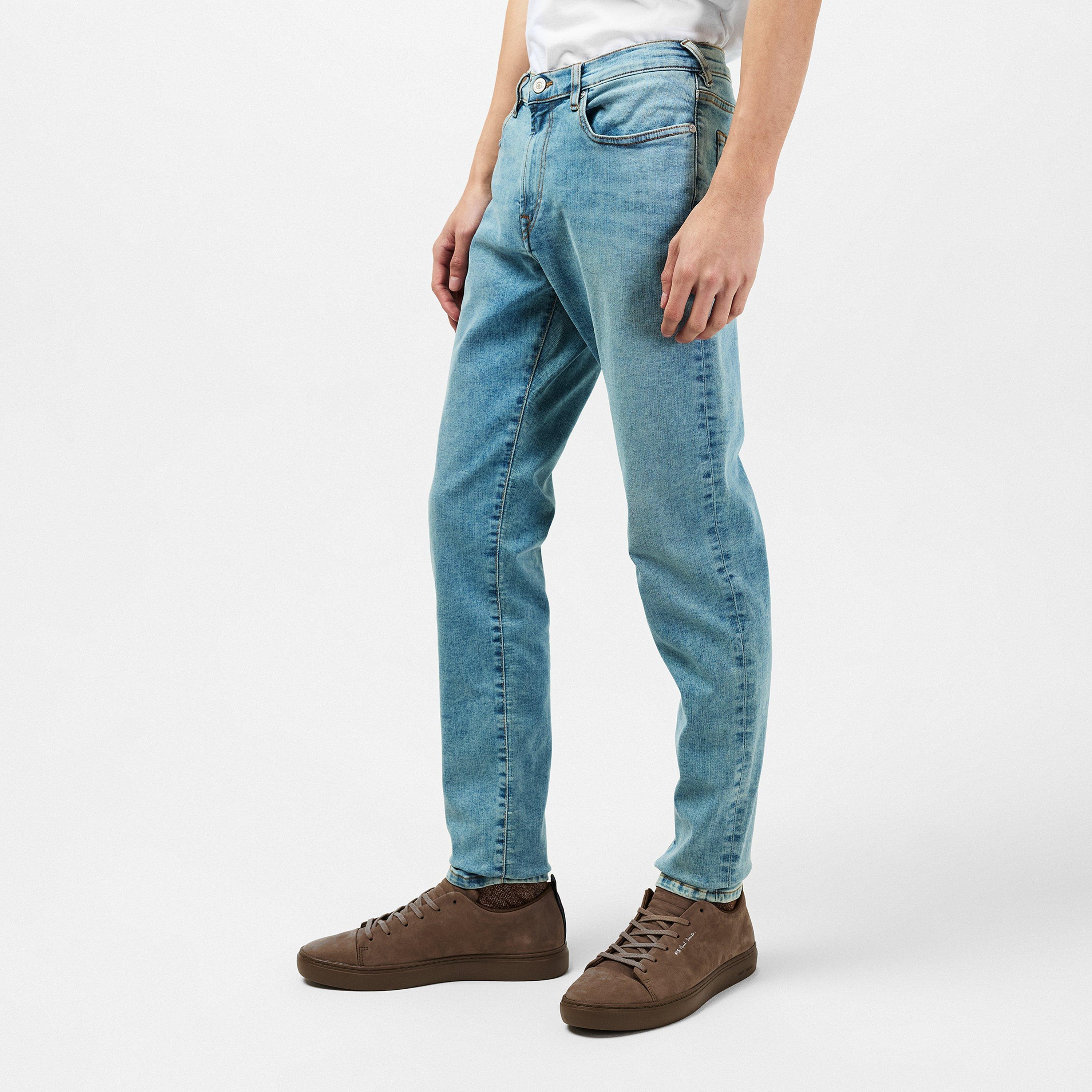 Light Blue LT - PS Paul Smith - Paul Smith Reflex Slim Jeans Mens - 2