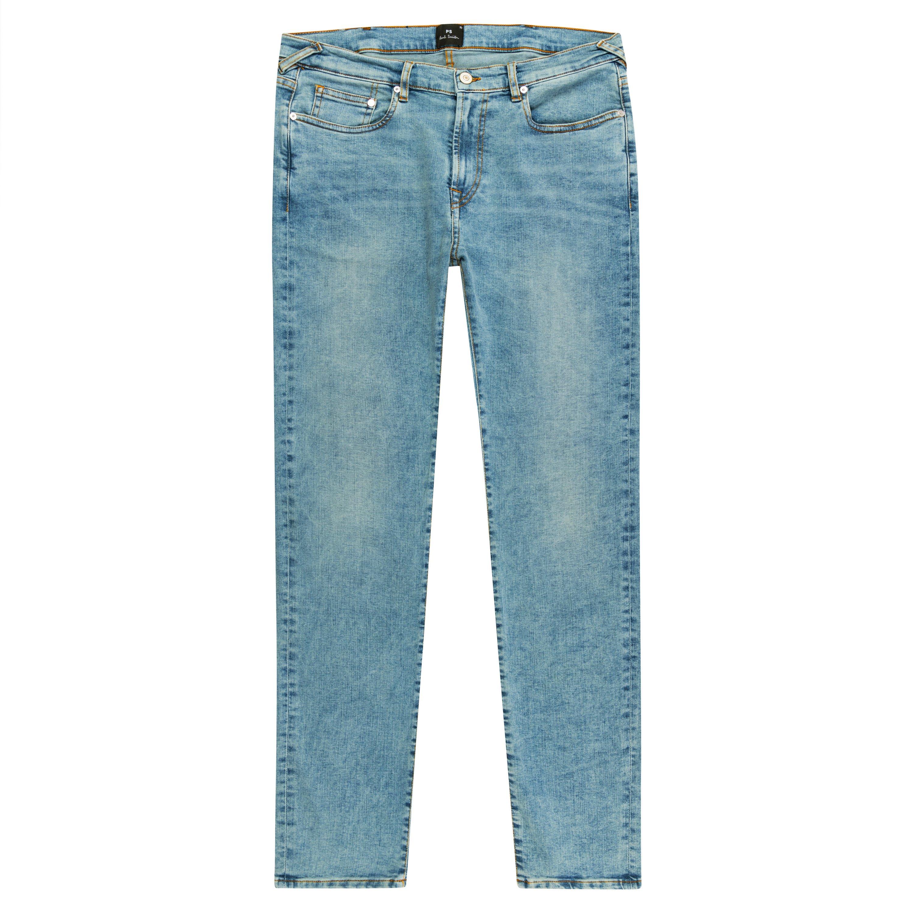 Light Blue LT - PS Paul Smith - Paul Smith Reflex Slim Jeans Mens - 7