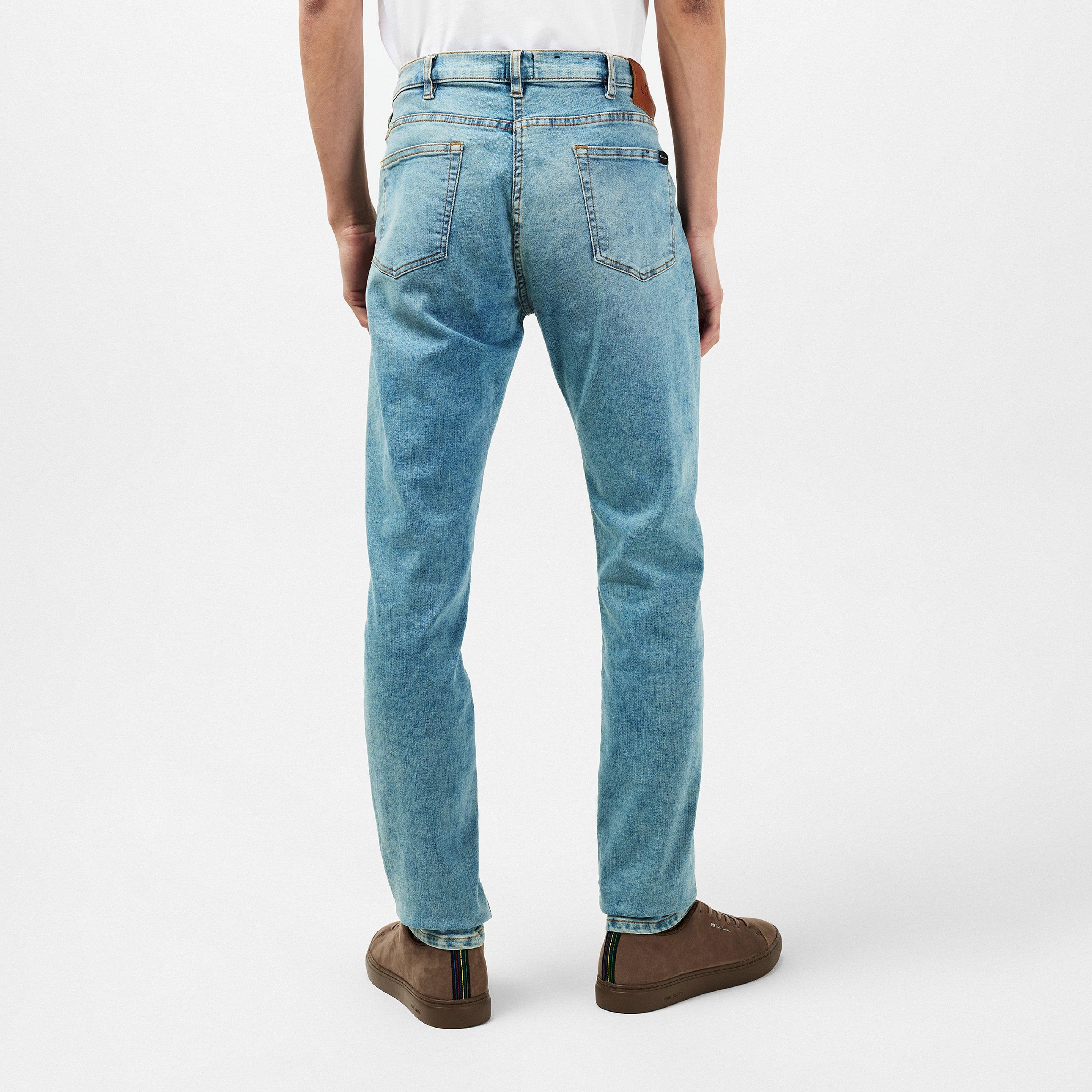Light Blue LT - PS Paul Smith - Paul Smith Reflex Slim Jeans Mens - 4