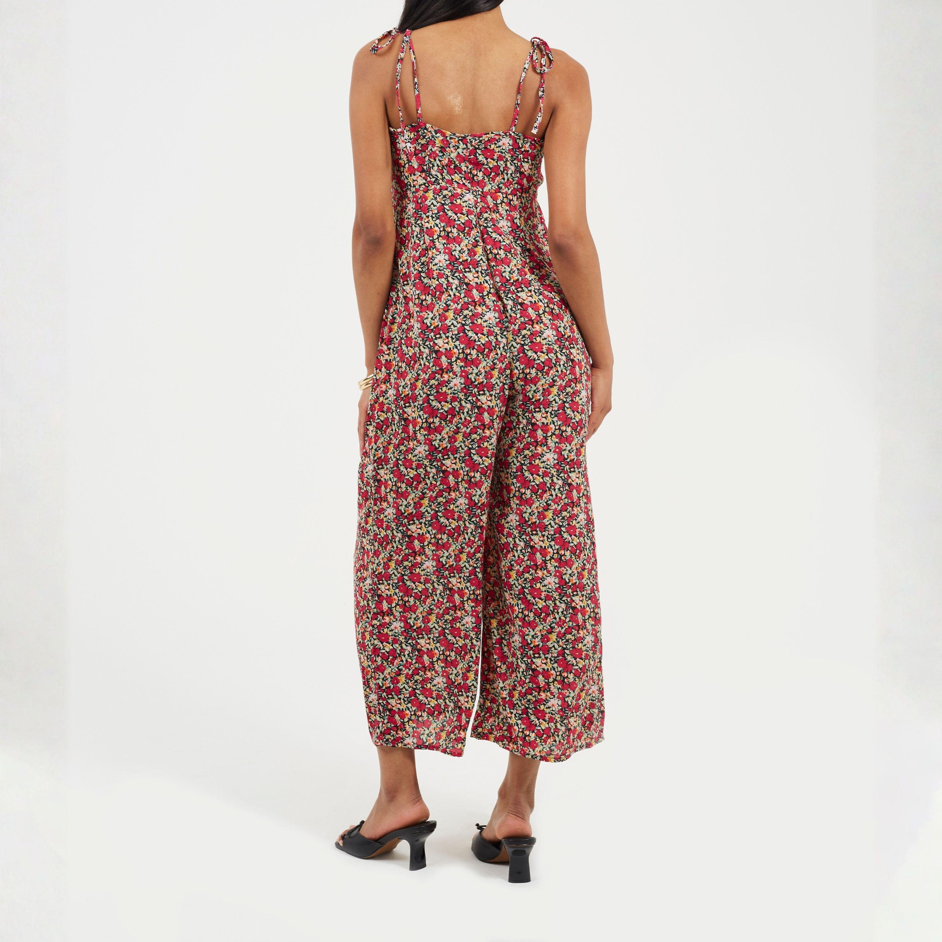 Black Floral - Brave Soul - Vst Jumpsuit Ld99 - 2