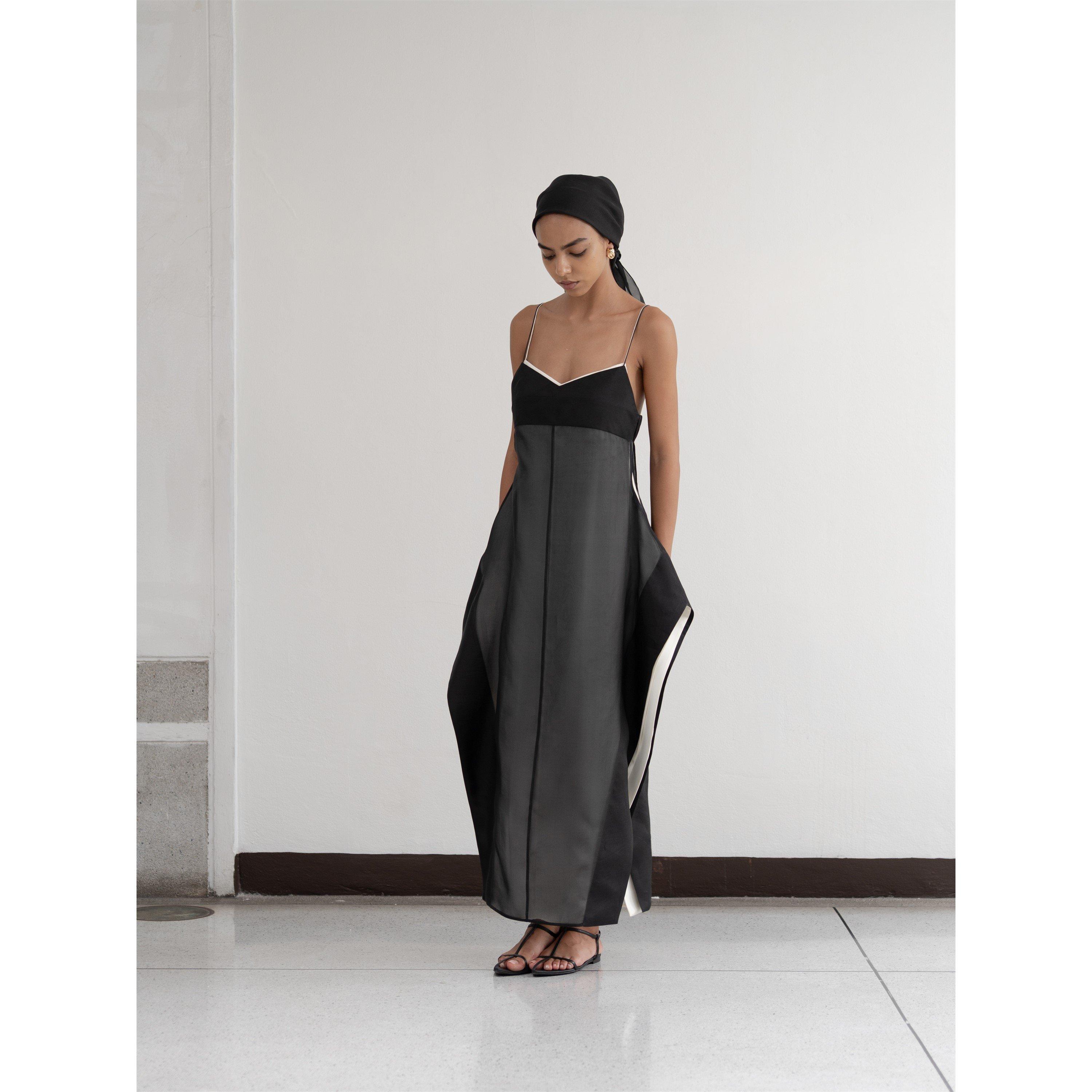 Black - Voraninda - Women's Kourtney Slip Dress - 4