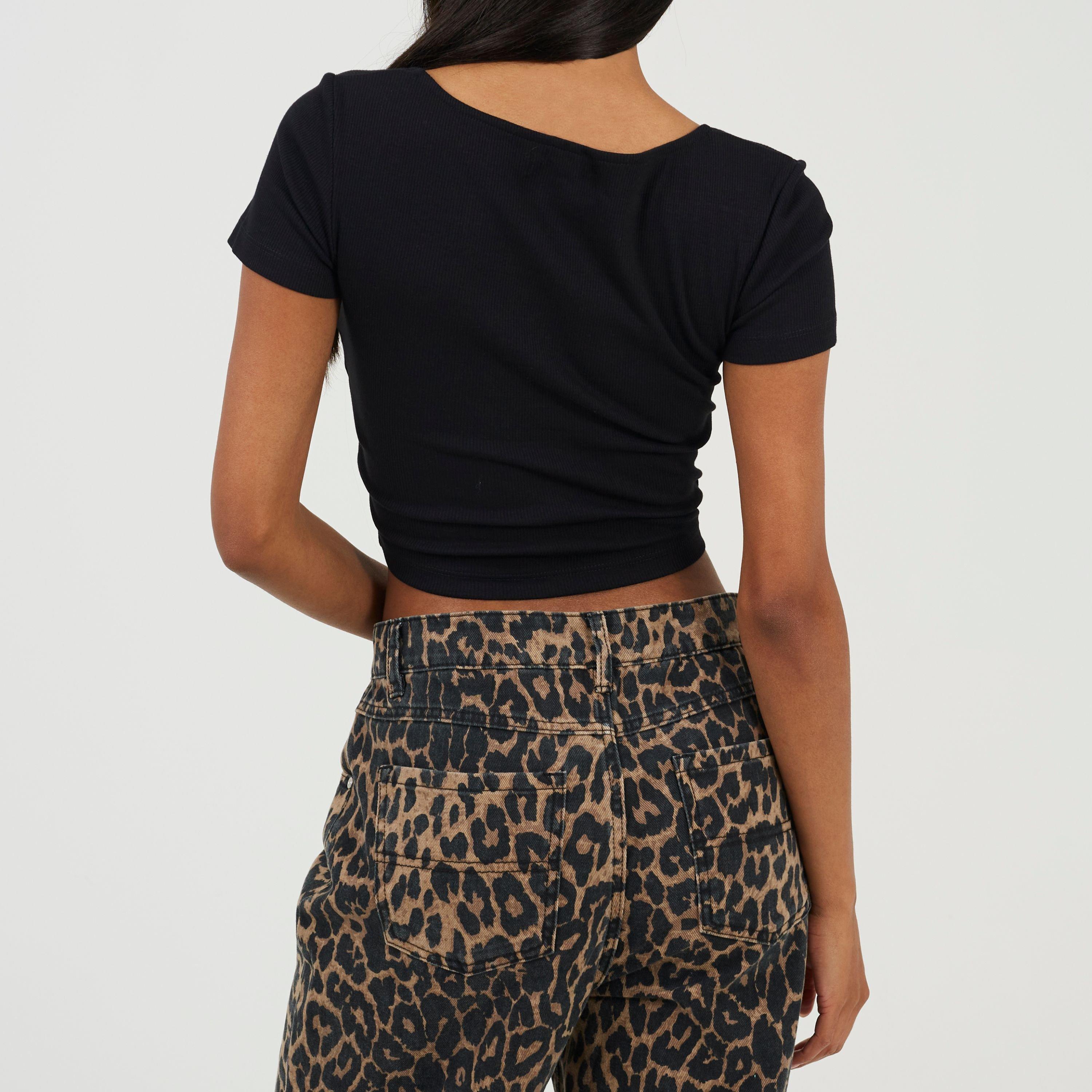 Black - Brave Soul - Shrt Slv Tee Ld99 - 2