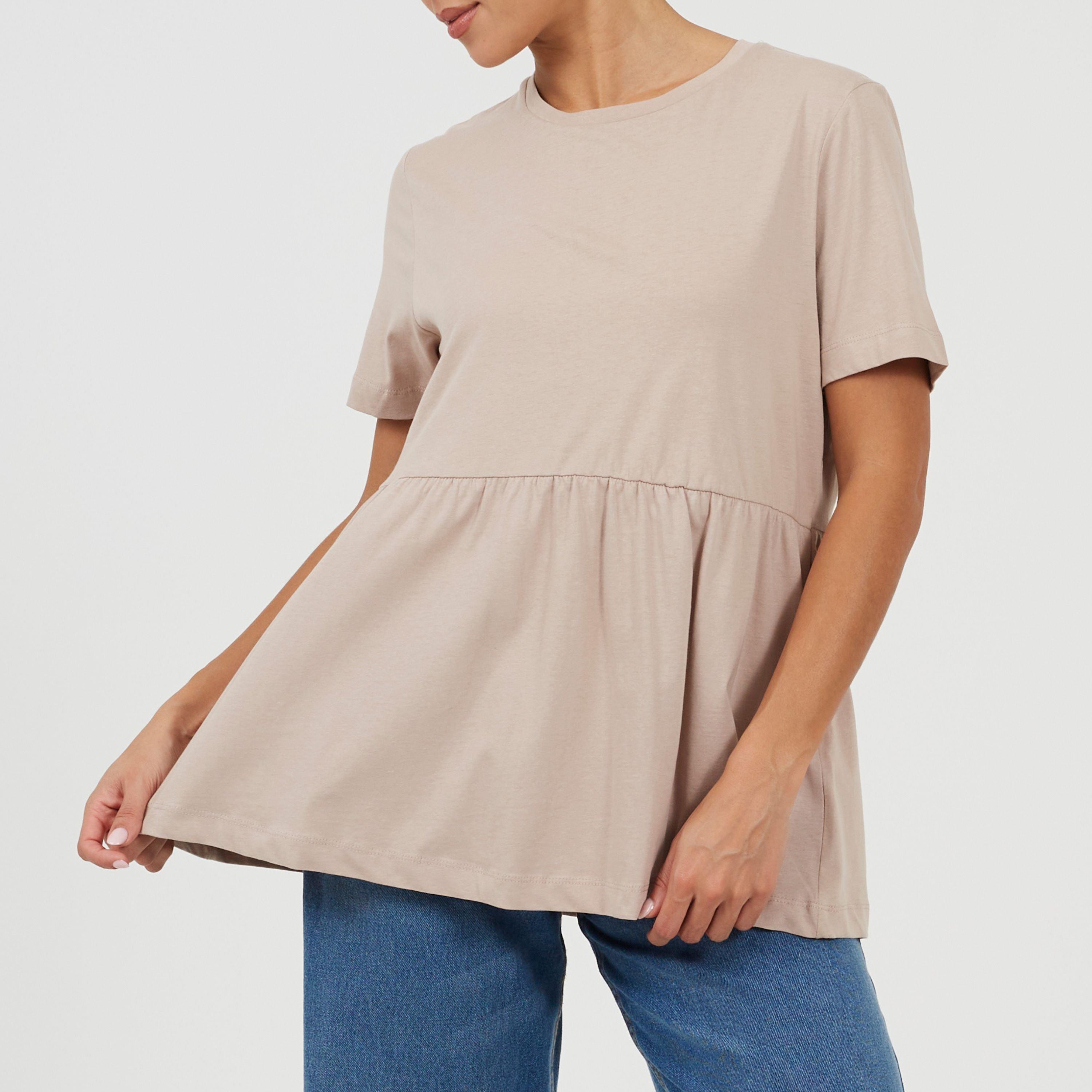 Mushroom - Brave Soul - Womens Jersey Smock T-Shirt - 3