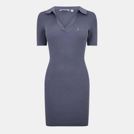 Jack Wills Rib Knit Polo Dress