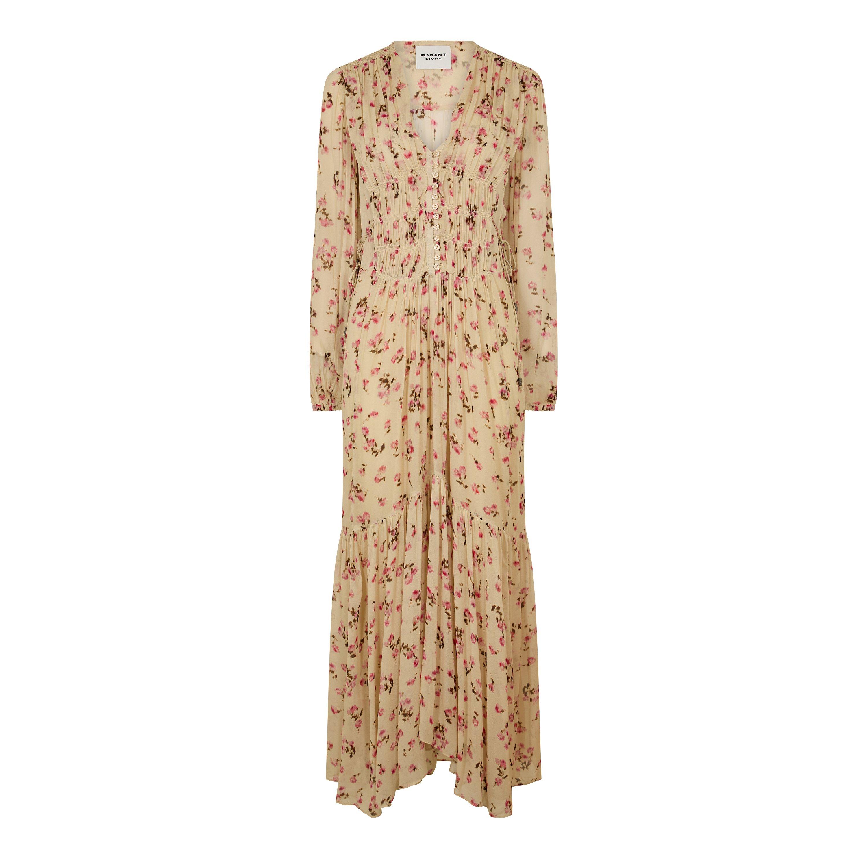 Marant Etoile Women's Briane Long Maxi Dress - Beige - Size 12 (40)