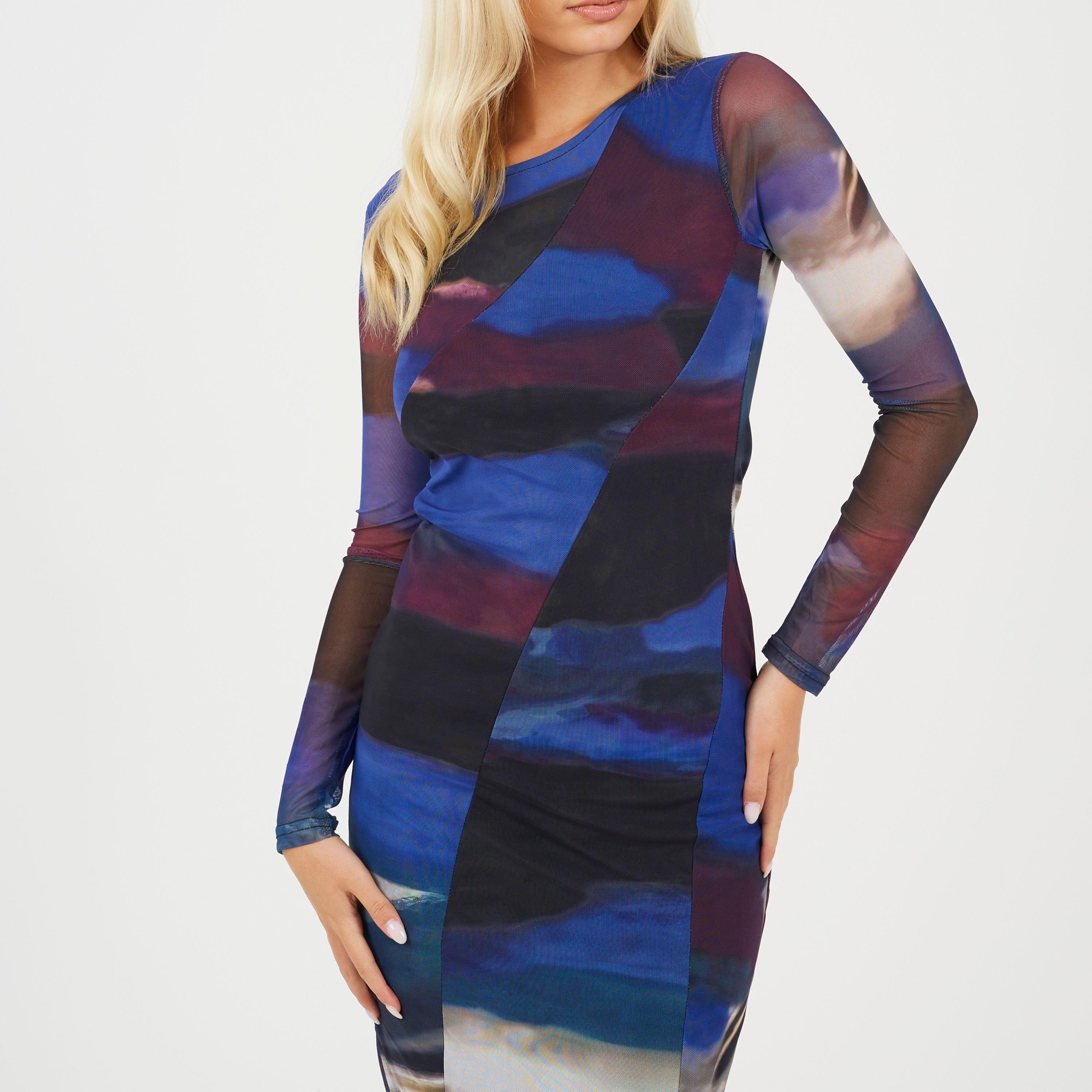 Blau/Multi - Brave Soul - Ls Mesh Drs Ld99 - 3