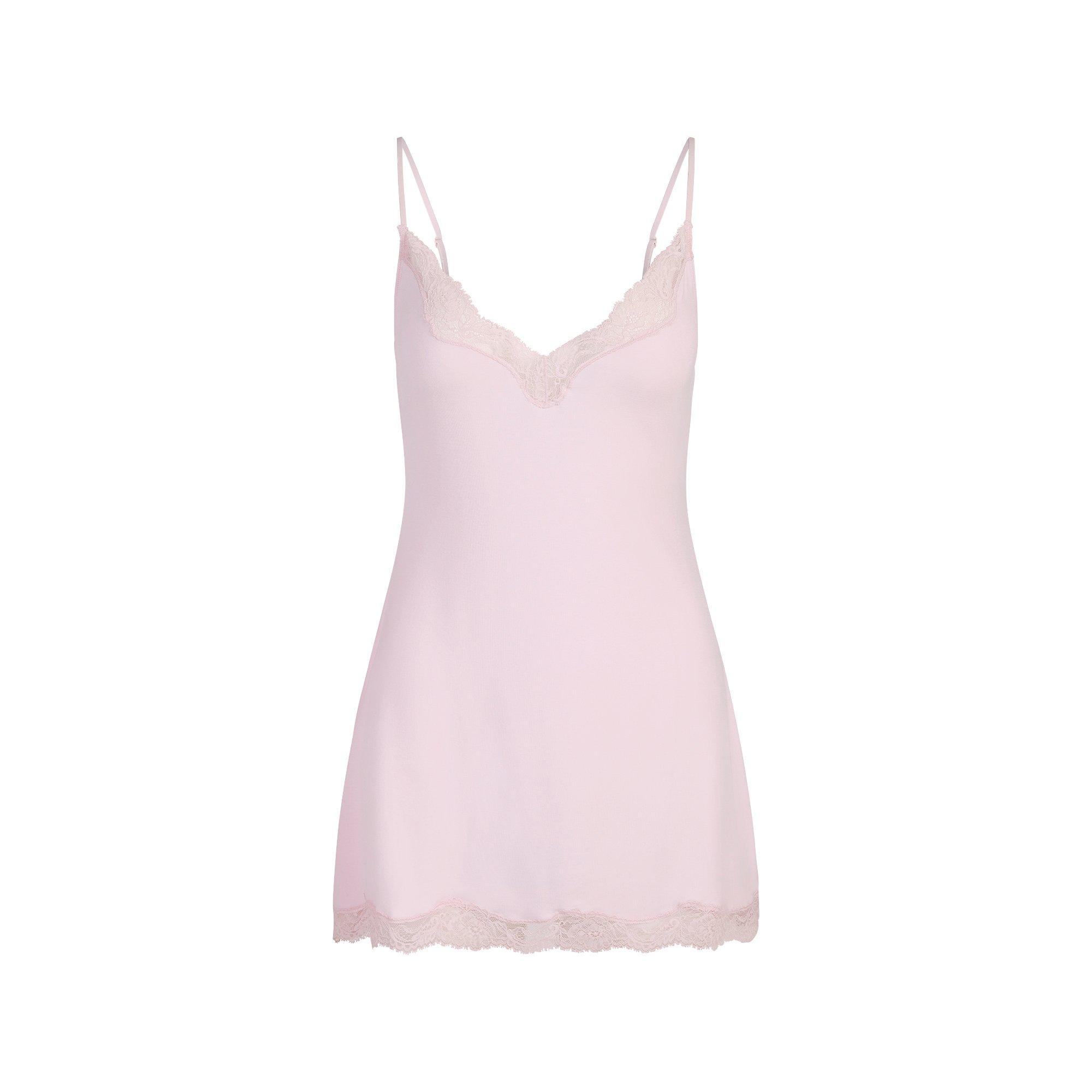 SKIMS Womens Sleep Mini Dress - BLOOM - Size 16 (XL)
