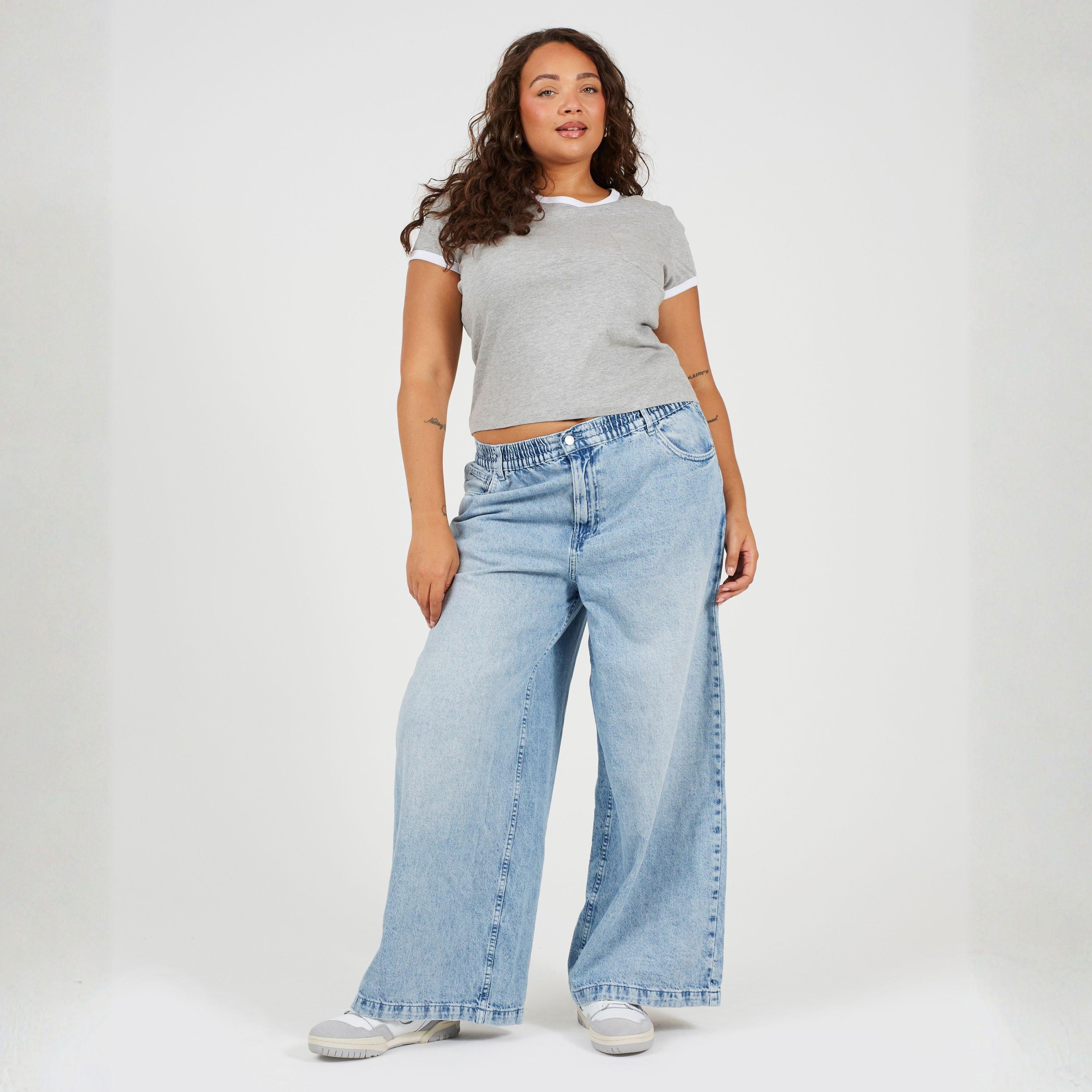 Grijs/Wit - Brave Soul - Ps Ss Tee Ld99 - 4