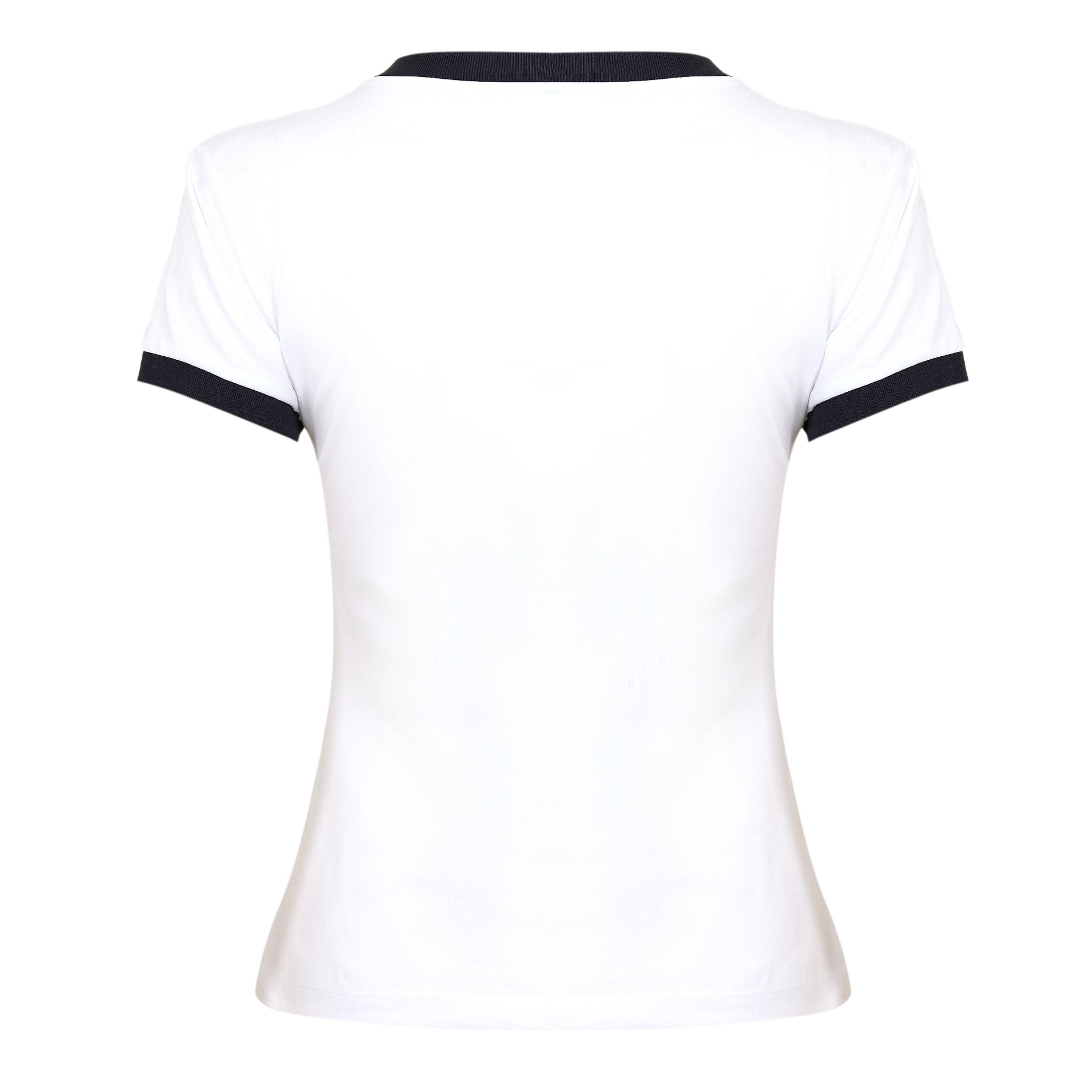 Bright White - Ganni - Ganni Bsc Ctn Jrsy Ld62 - 2