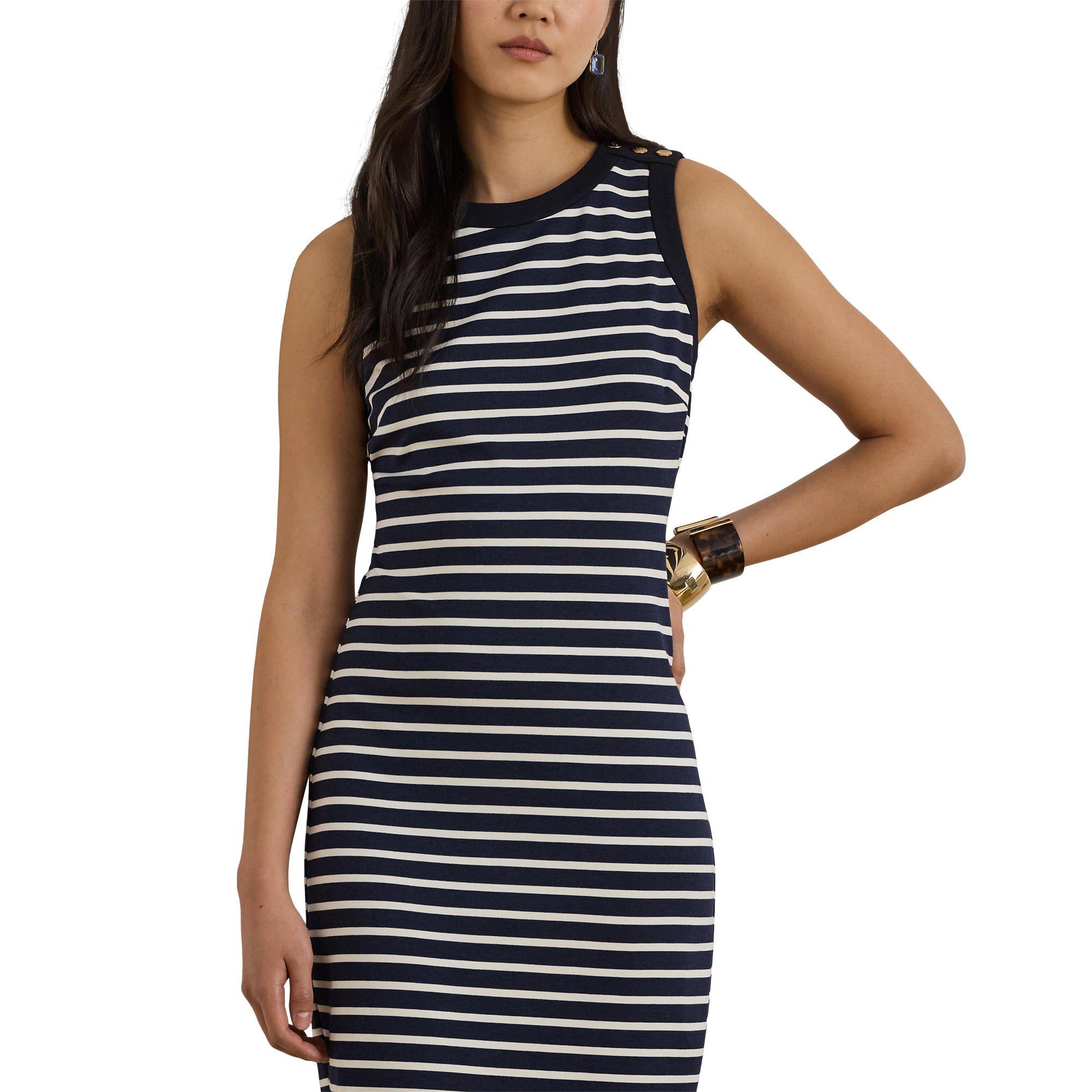 NAVY MASC - Lauren by Ralph Lauren - Women's Tea Dress - 5